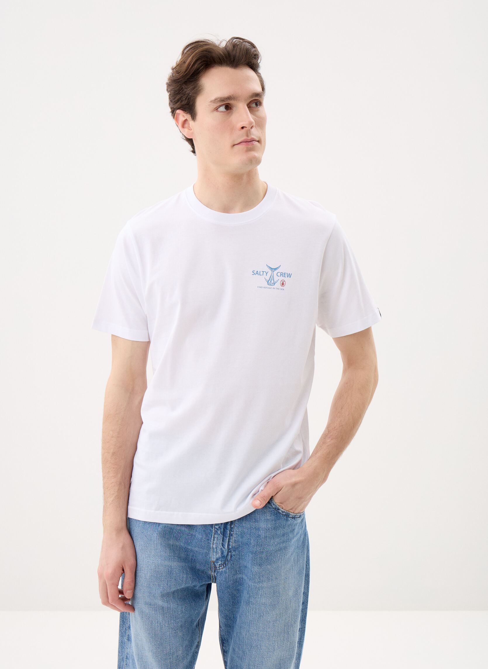 Tee-shirts Ichiban Ss Tee homme blanc Salty Crew Tee-shirts Ichiban Ss Tee homme blanc WHITE