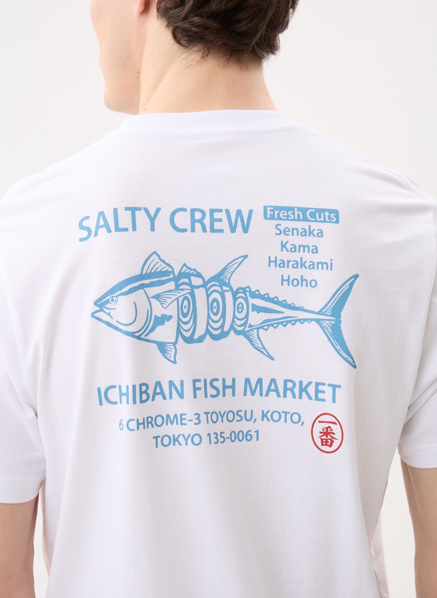 Tee-shirts Ichiban Ss Tee homme blanc Salty Crew Tee-shirts Ichiban Ss Tee homme blanc WHITE