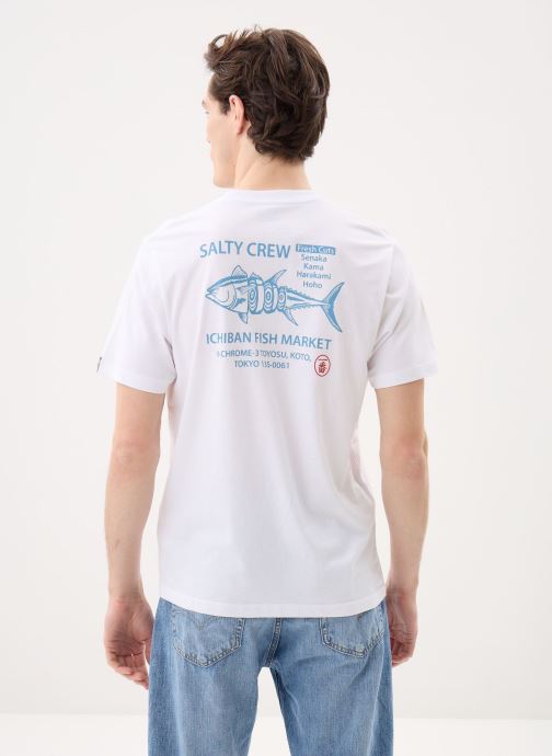 Salty Crew T-shirts Ichiban Ss Tee heren wit