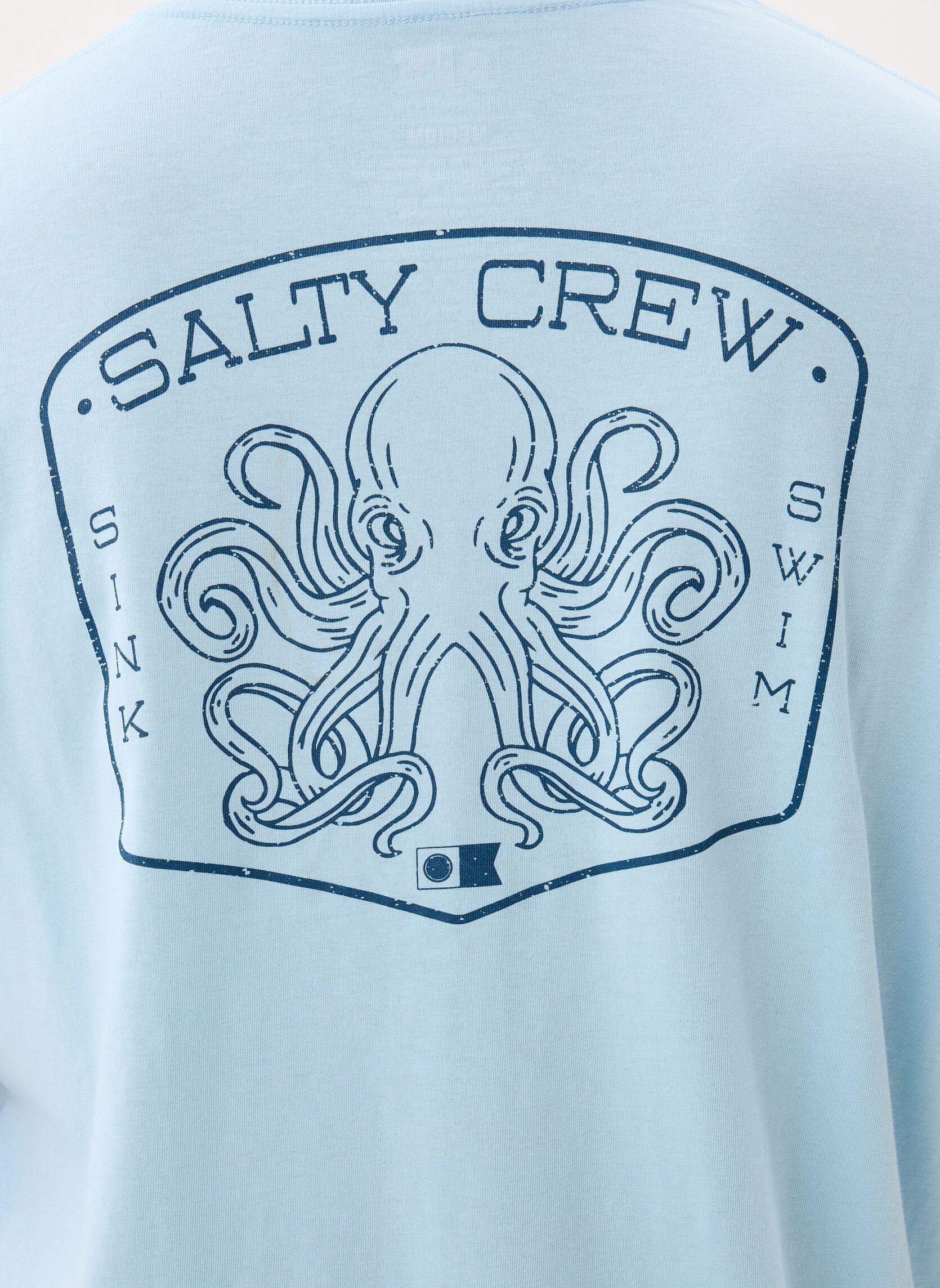 Tee-shirts Tako Club Classic Tee homme bleu Salty Crew Tee-shirts Tako Club Classic Tee homme bleu CLEAR SKY