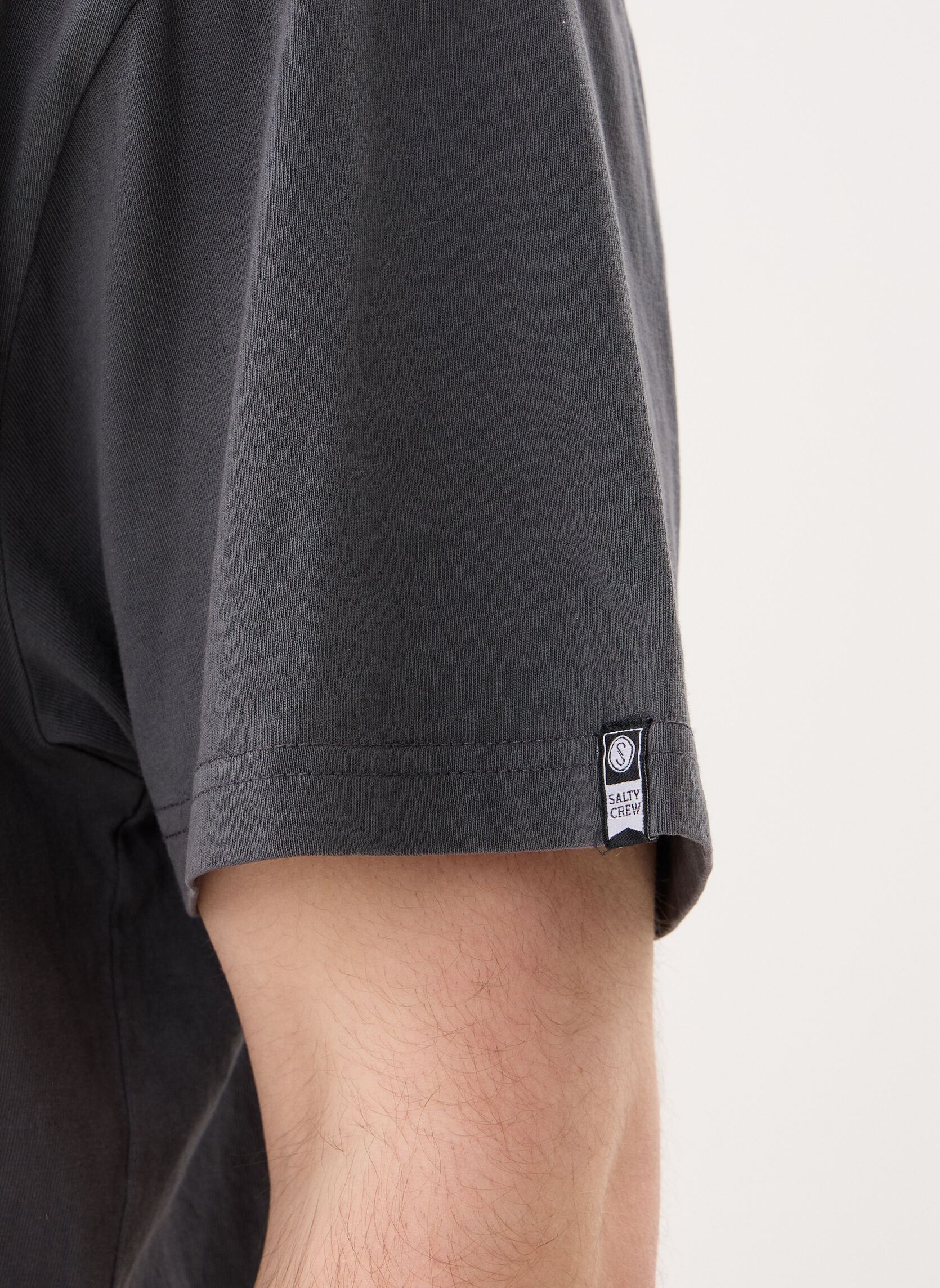 Tee-shirts Reel Lb Tee homme noir Salty Crew Tee-shirts Reel Lb Tee homme noir PIRATE BLACK