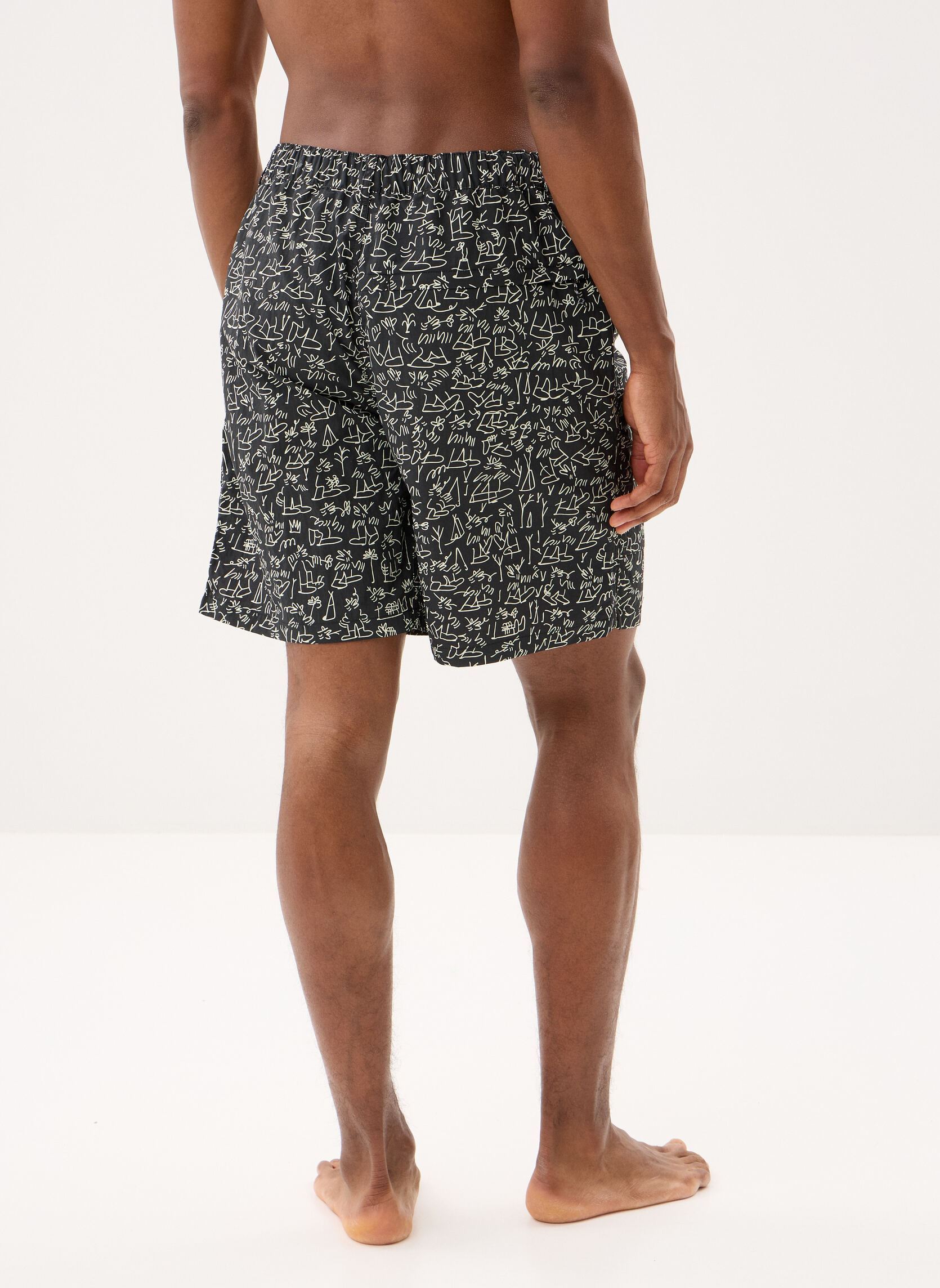 Shorts Raid Packable Short homme noir Salty Crew Shorts Raid Packable Short homme noir LB BLACK