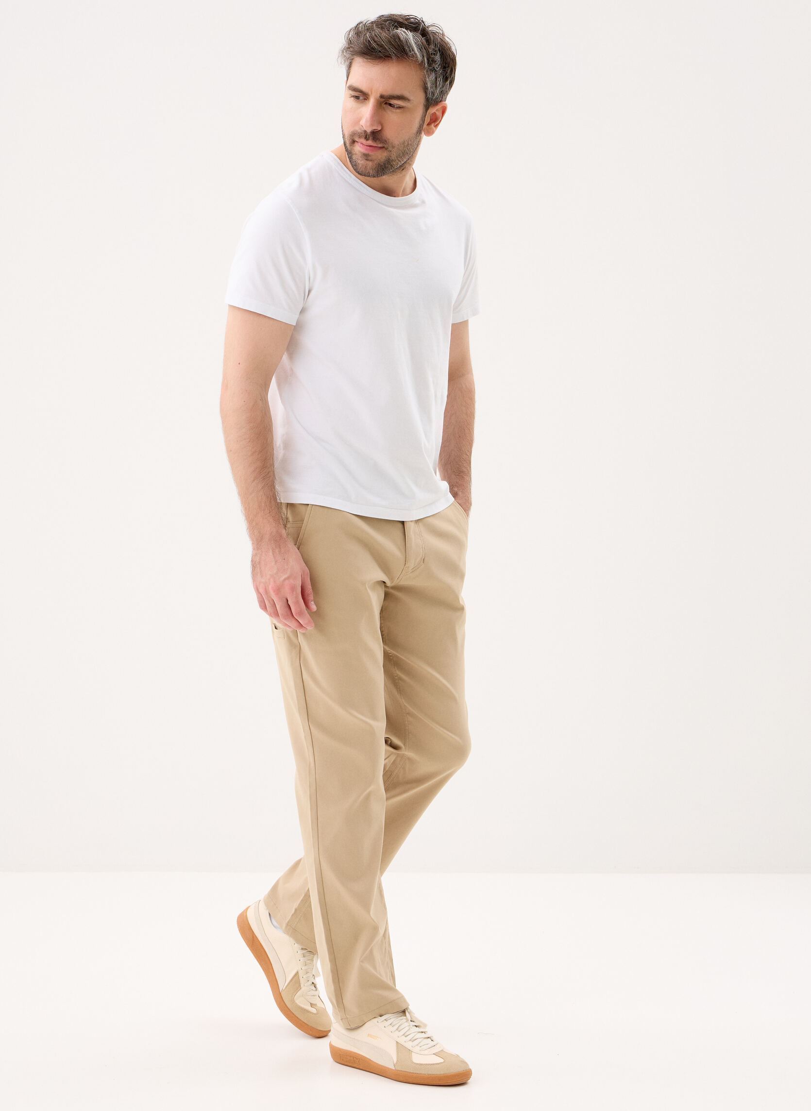 Chino-Hosen Transom Tech Pants herren beige Salty Crew Chino-Hosen Transom Tech Pants herren beige KHAKI