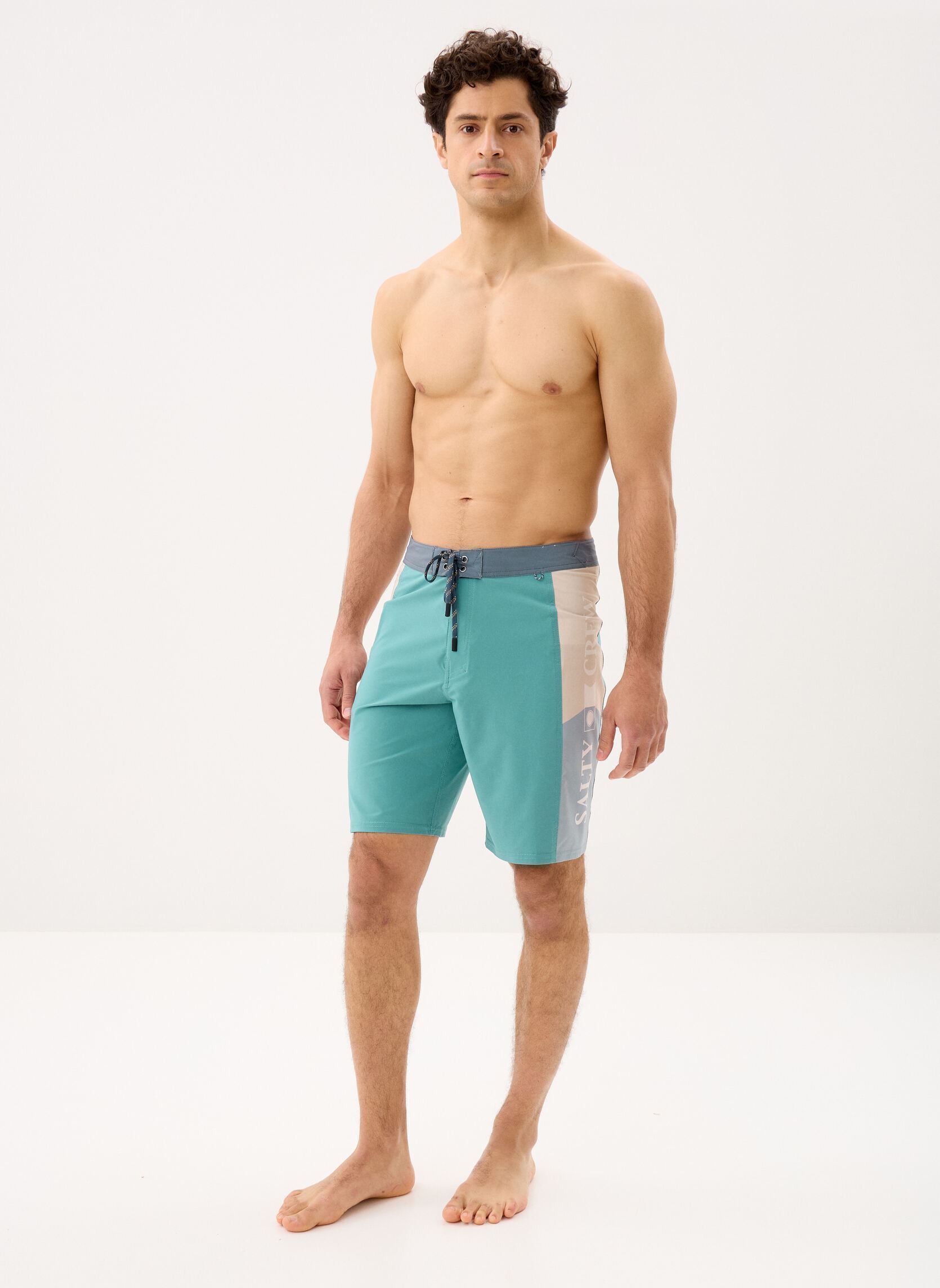 Badeshorts Flagship Boardshort herren blau Salty Crew Badeshorts Flagship Boardshort herren blau OCEANIC