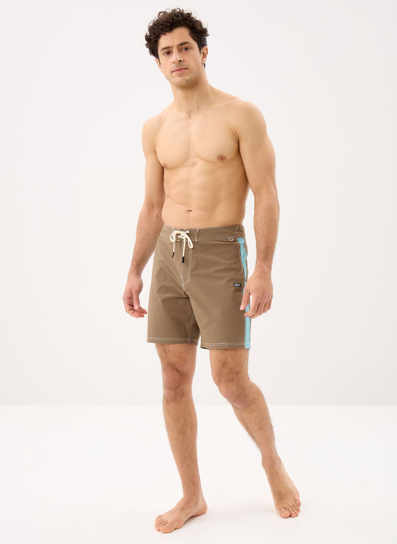 Shorts de bain Channel Boardshort homme marron Salty Crew Shorts de bain Channel Boardshort homme marron DARK BROWN