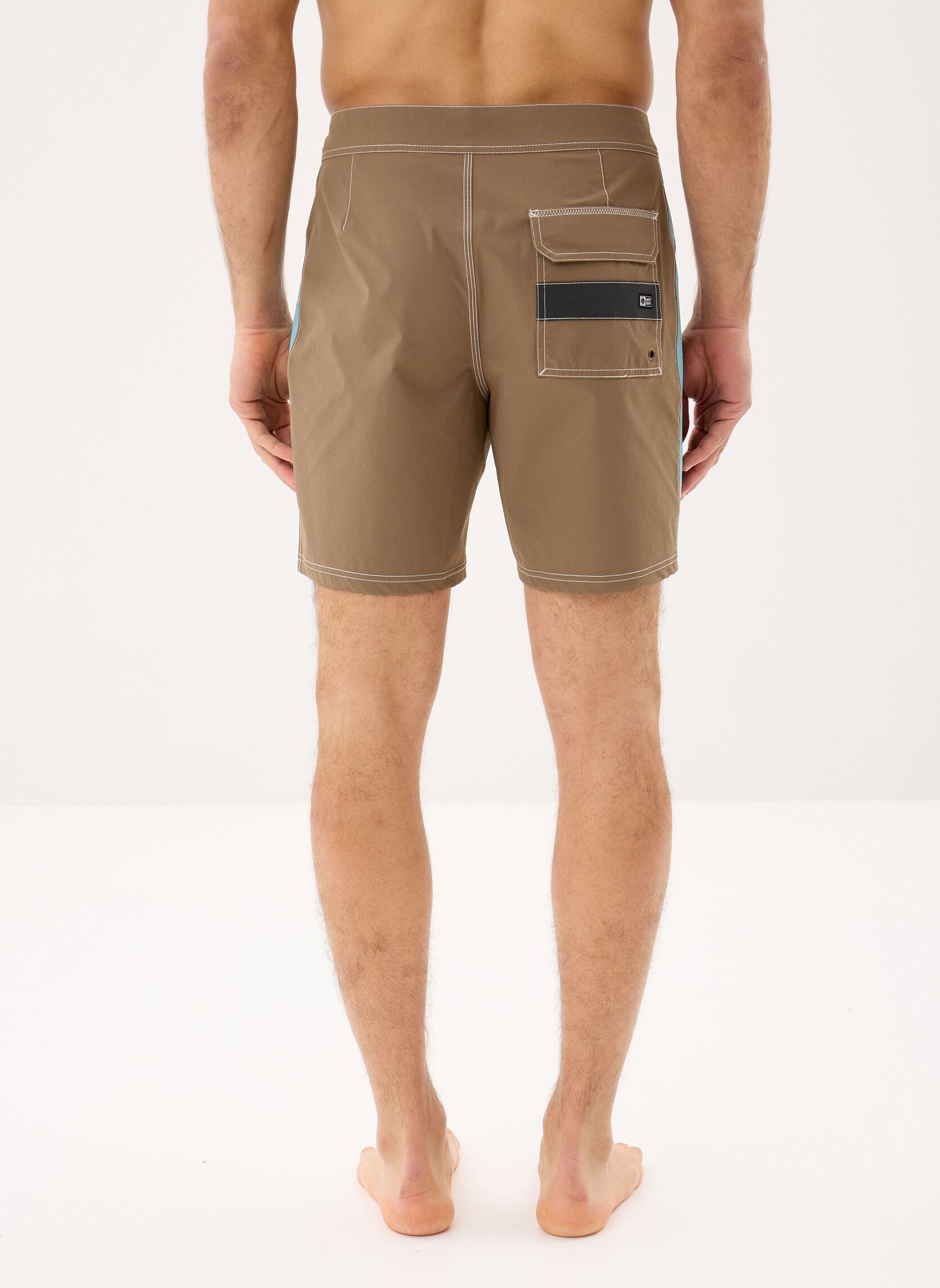 Shorts de bain Channel Boardshort homme marron Salty Crew Shorts de bain Channel Boardshort homme marron DARK BROWN