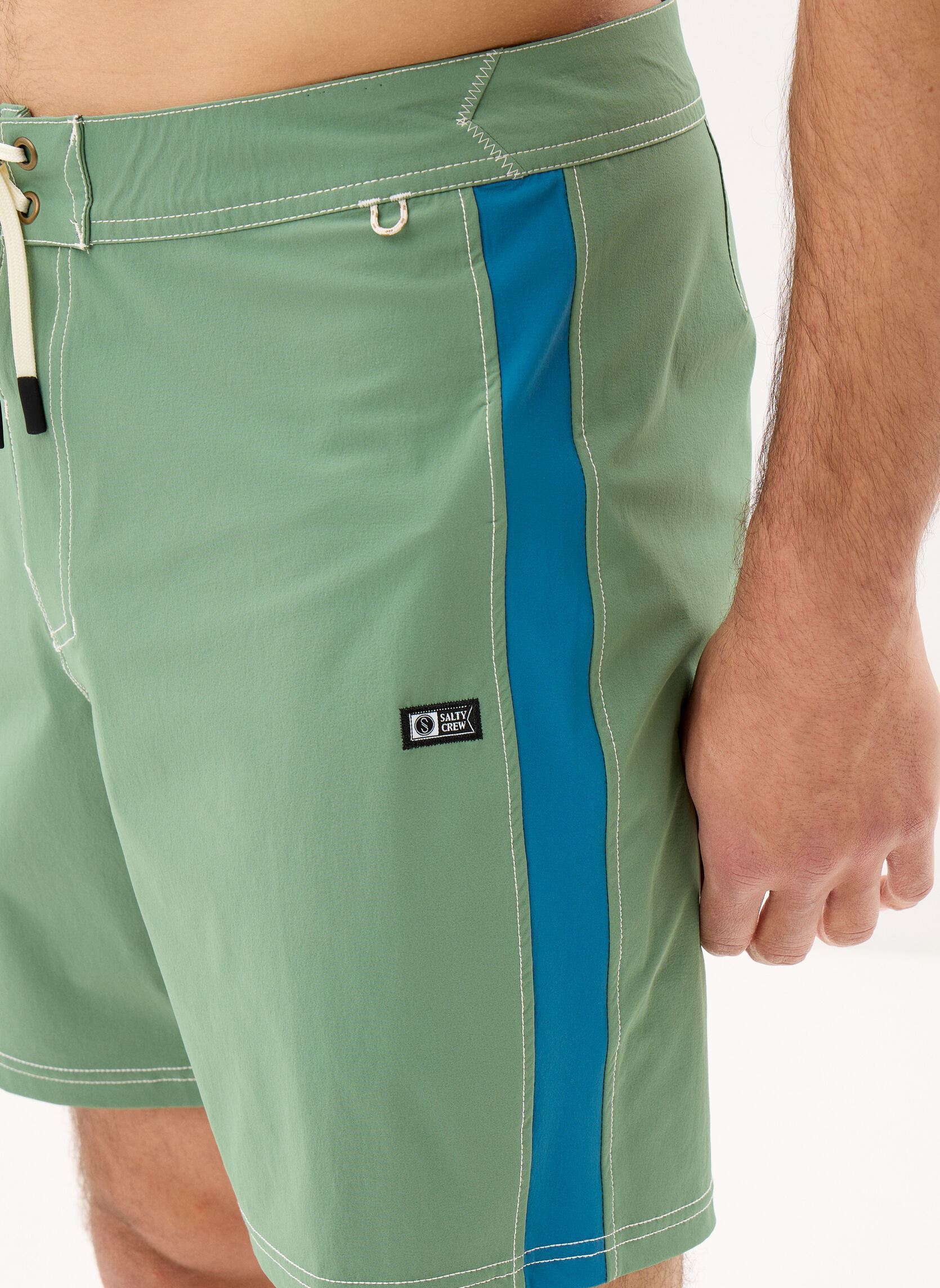 Shorts de bain Channel Boardshort homme vert Salty Crew Shorts de bain Channel Boardshort homme vert MID GREEN