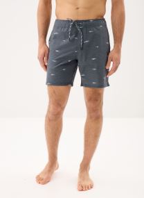 Zwemshorts Crew Volley heren blauw