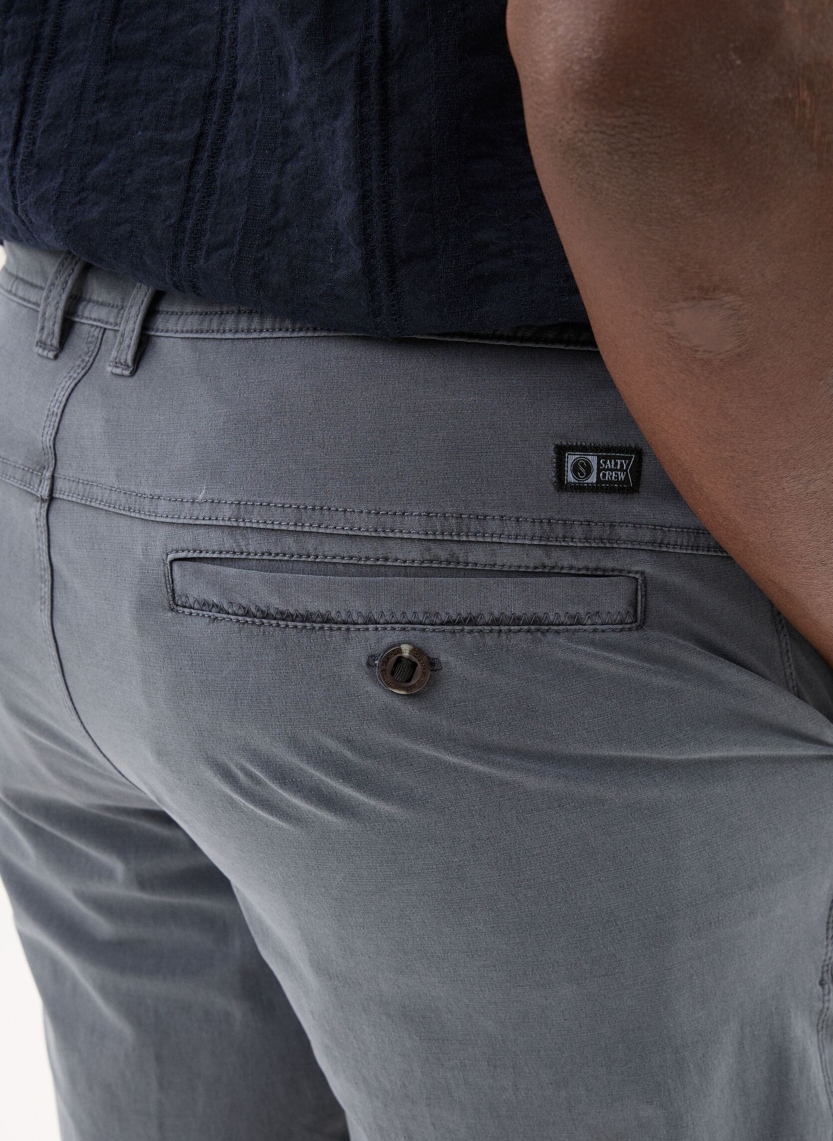 Shorts Transom Overdye Short homme gris Salty Crew Shorts Transom Overdye Short homme gris MAGNET