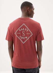 Tee-shirts manches courtes Tippet S/S T-Shirt homme bordeaux Salty Crew Tee-shirts manches courtes Tippet S/S T-Shirt homme bordeaux BURGUNDY