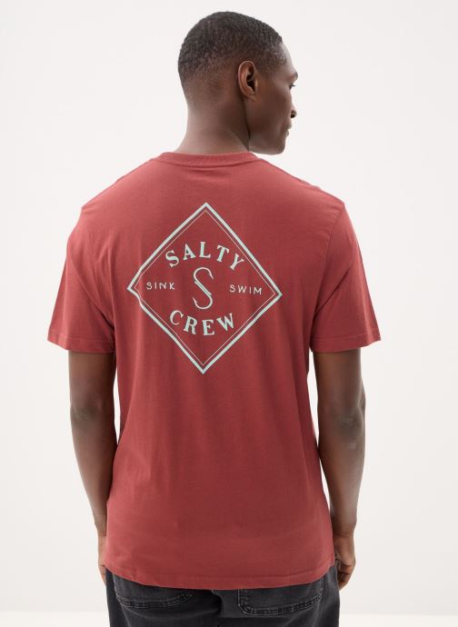 Salty Crew T-shirts met korte mouwen Tippet S/S T-Shirt heren bordeaux
