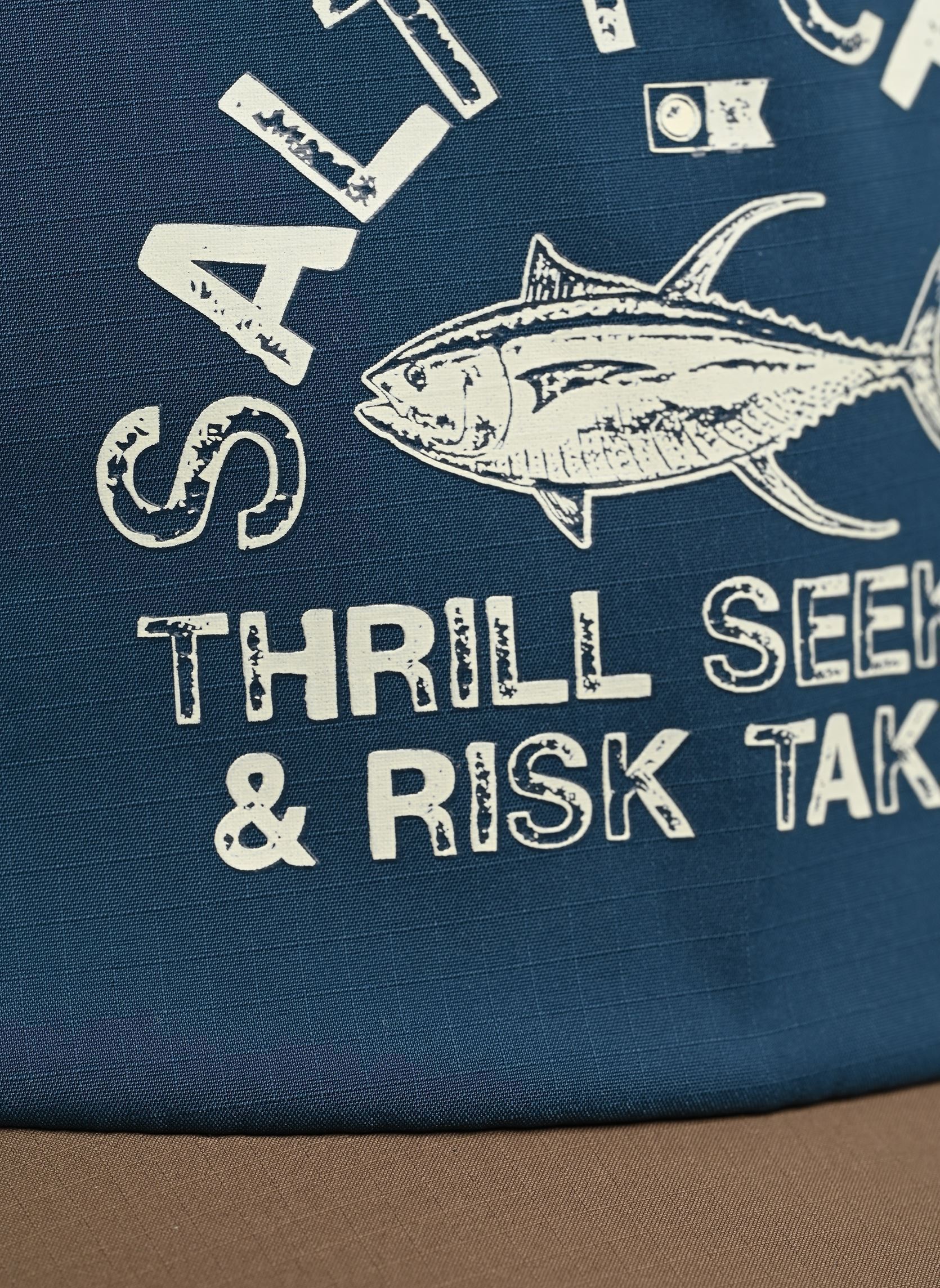 Petten Stamped Trucker heren meerkleurig Salty Crew Petten Stamped Trucker heren meerkleurig DEEP OCEAN/BROWN