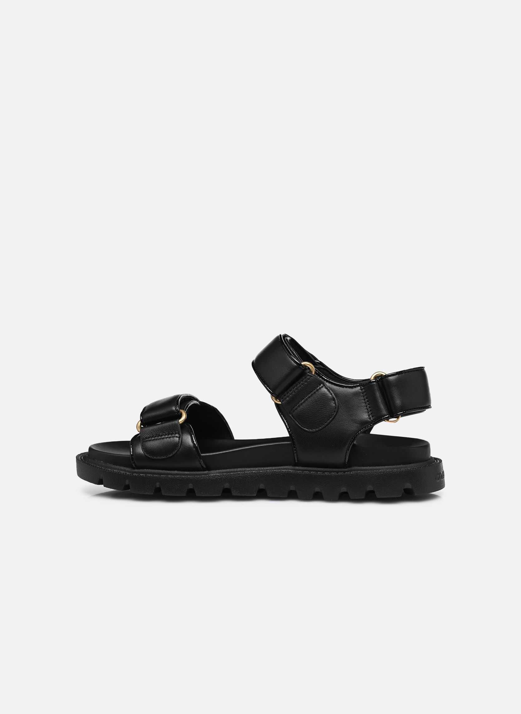 Sandales Brynn Leather Sandal N femme noir Coach Sandales Brynn Leather Sandal N femme noir BLACK