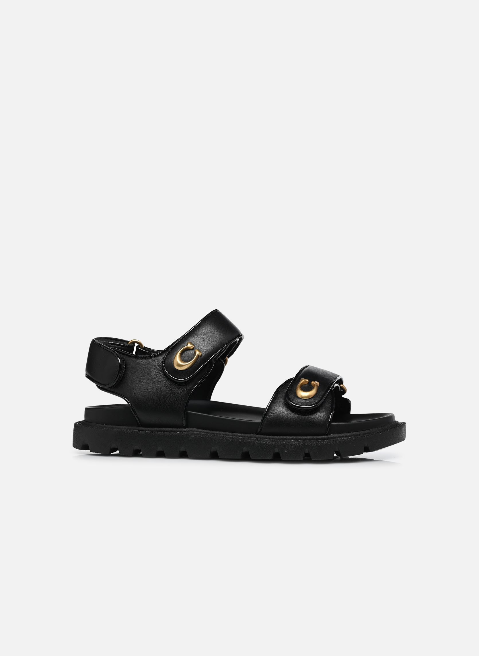 Sandales Brynn Leather Sandal N femme noir Coach Sandales Brynn Leather Sandal N femme noir BLACK