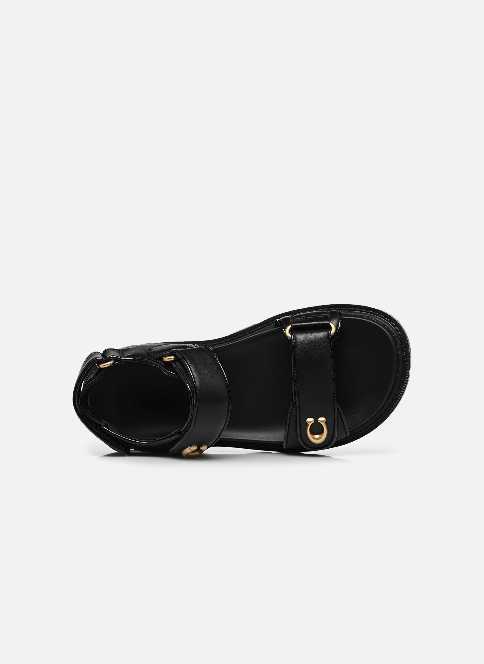 Sandales Brynn Leather Sandal N femme noir Coach Sandales Brynn Leather Sandal N femme noir BLACK