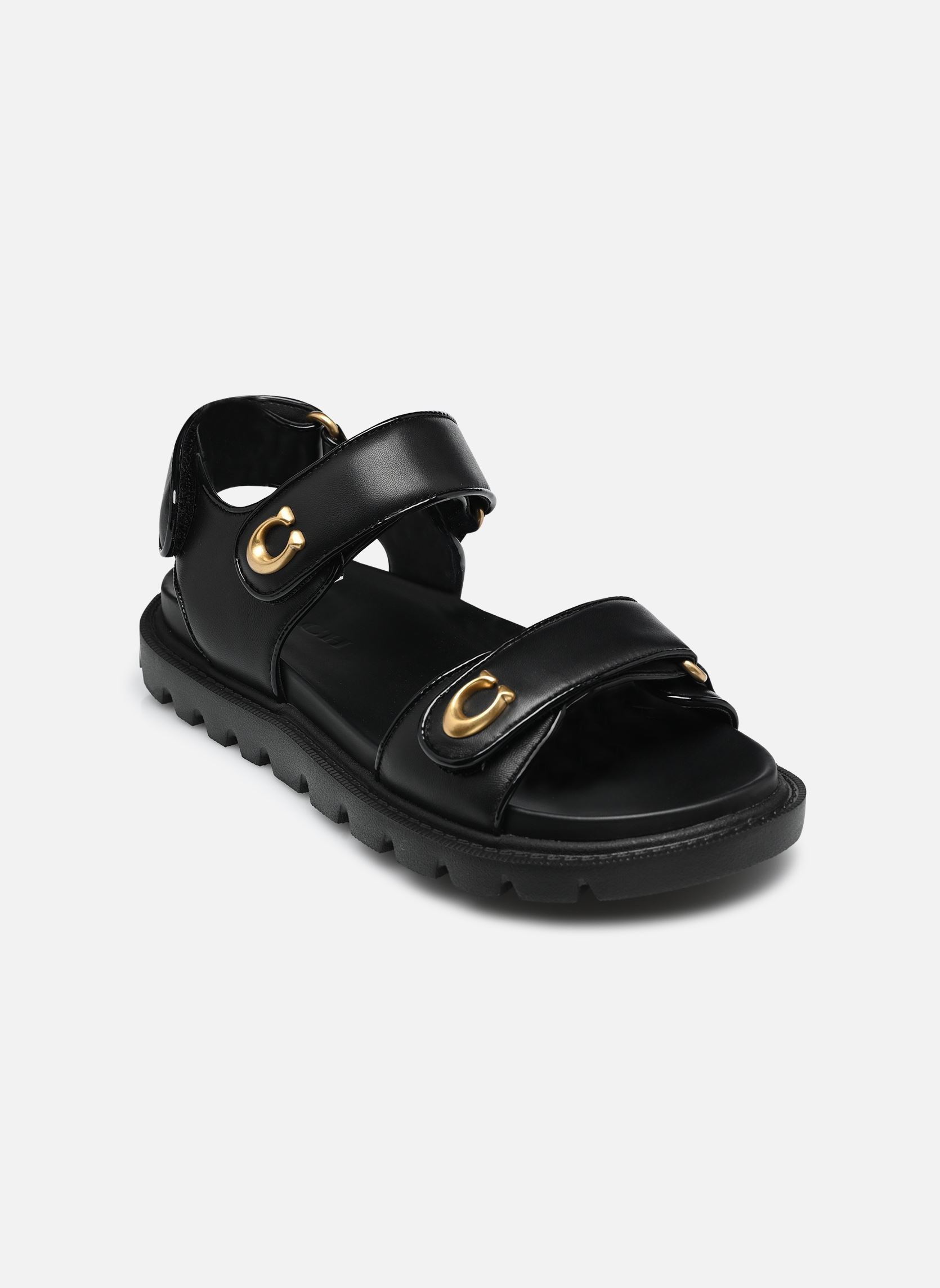 Sandales Brynn Leather Sandal N femme noir Coach Sandales Brynn Leather Sandal N femme noir BLACK