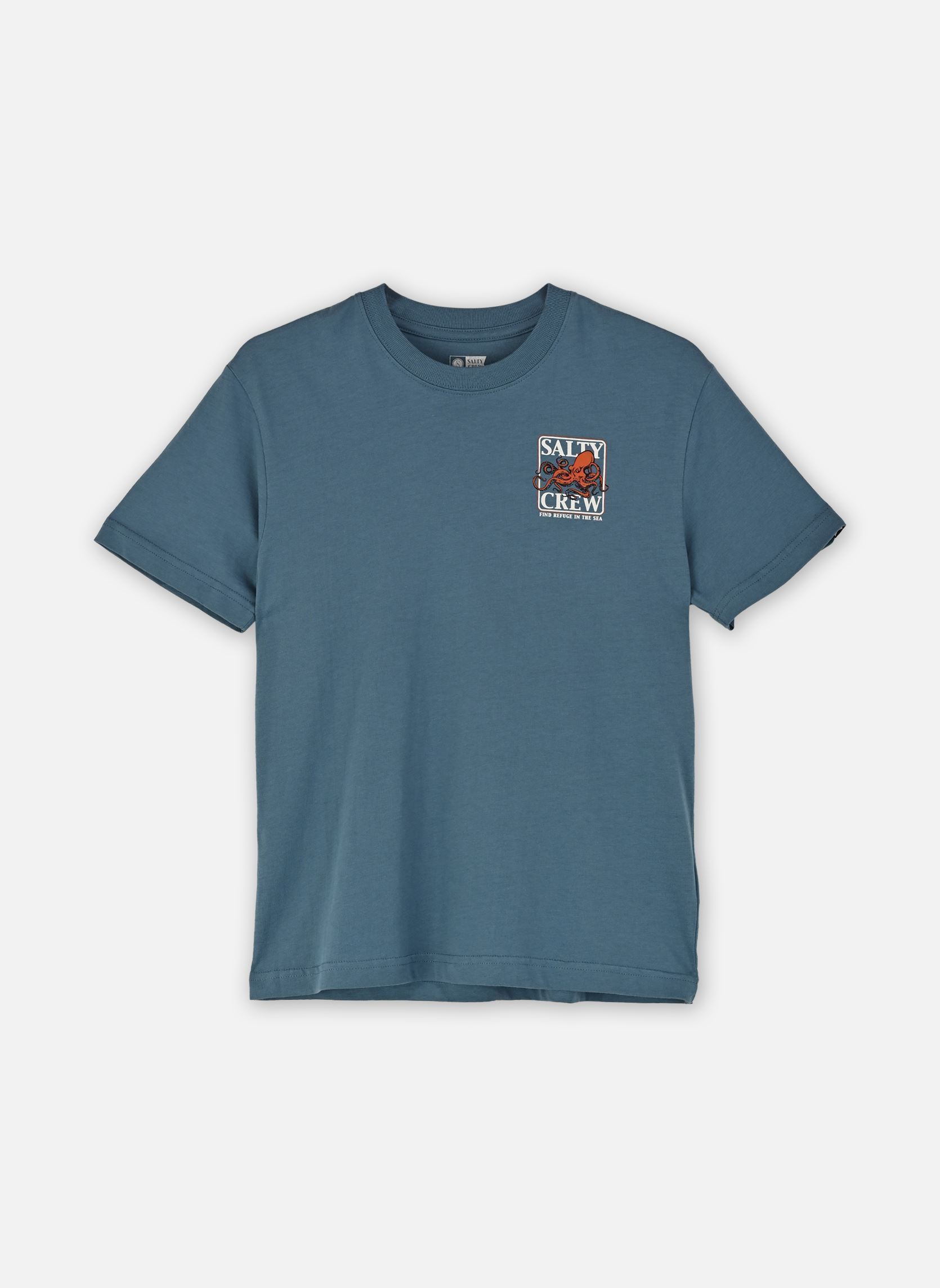 Tee-shirts Ink Slinger Boys S/S Tee garçon bleu Salty Crew Tee-shirts Ink Slinger Boys S/S Tee garçon bleu SLATE