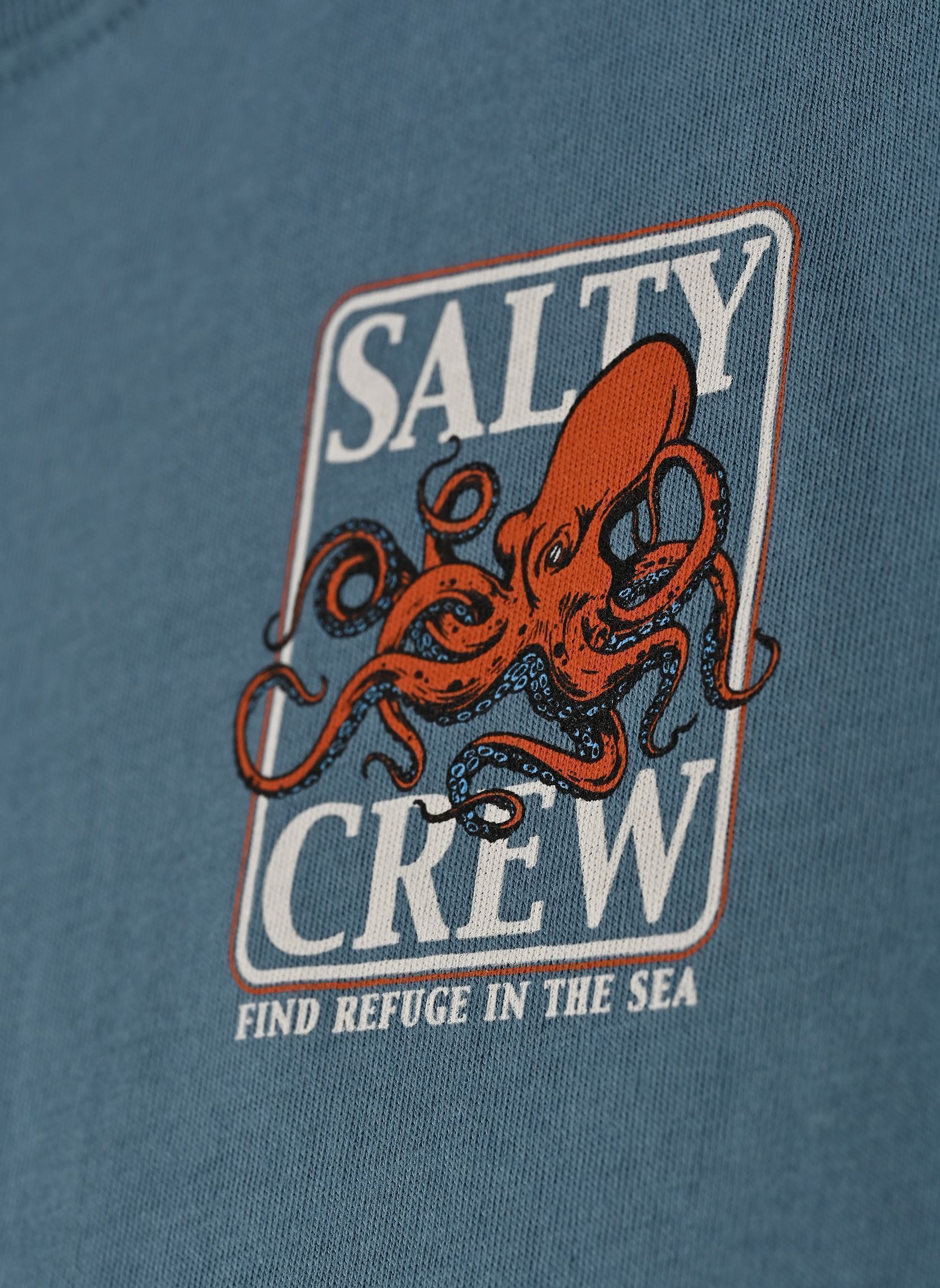 Tee-shirts Ink Slinger Boys S/S Tee garçon bleu Salty Crew Tee-shirts Ink Slinger Boys S/S Tee garçon bleu SLATE
