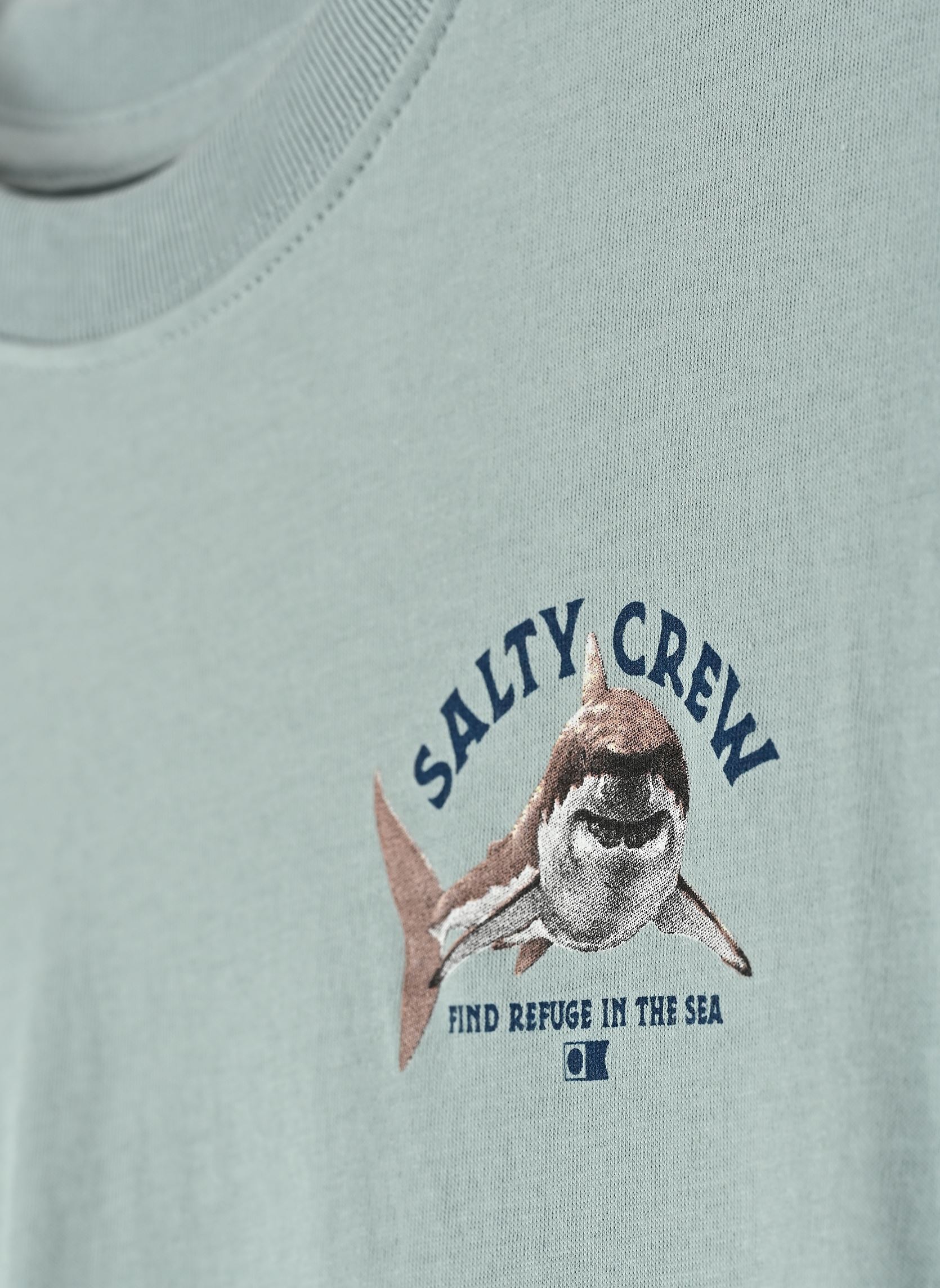 T-Shirts Lurking Boys Ss Tee jungen grün Salty Crew T-Shirts Lurking Boys Ss Tee jungen grün MACKEREL