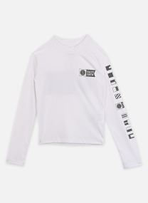 Tee-shirts manches longues Alpha Boys Ls Rashgaurd garçon blanc