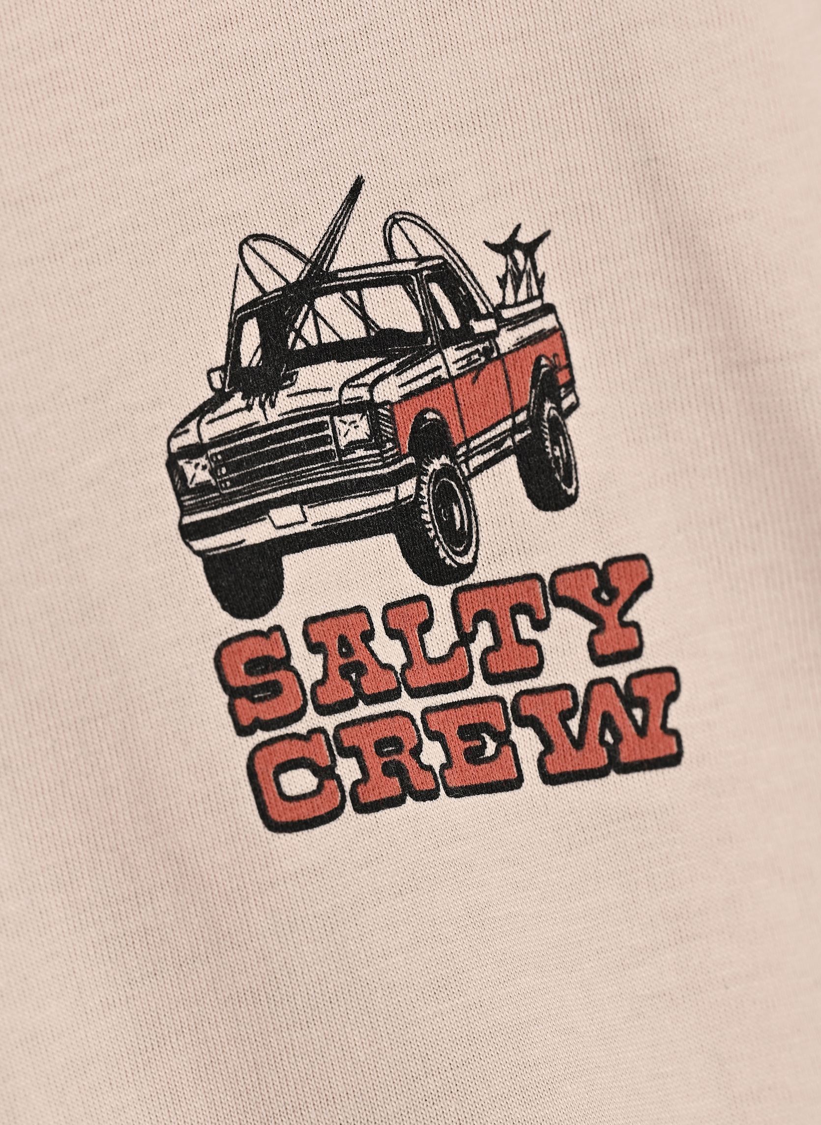 Tee-shirts Truck Stop Boys Ls Tee garçon beige Salty Crew Tee-shirts Truck Stop Boys Ls Tee garçon beige MOONBEAM