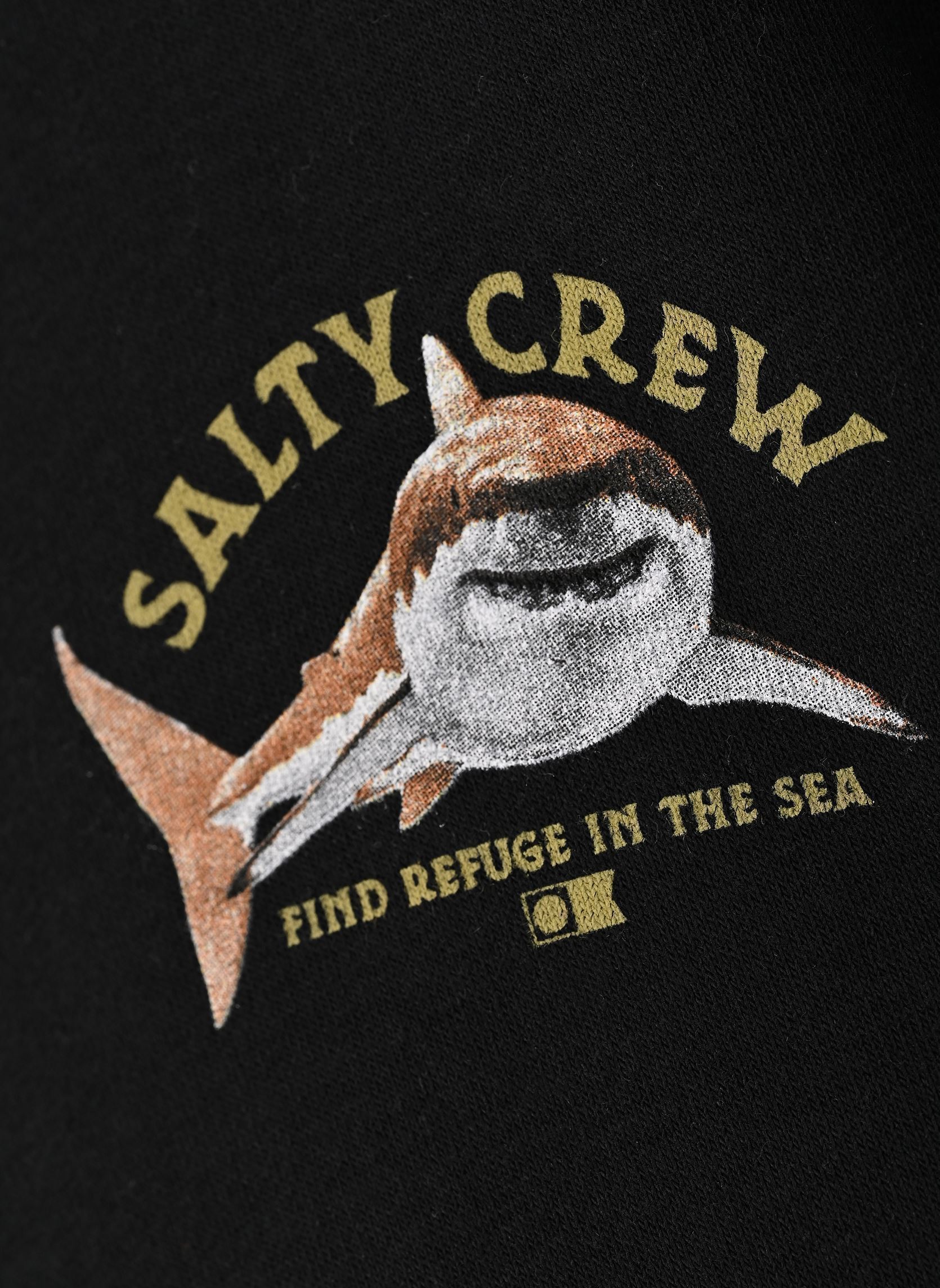 Sweats à capuche Lurking Boys Fleece garçon noir Salty Crew Sweats à capuche Lurking Boys Fleece garçon noir BLACK