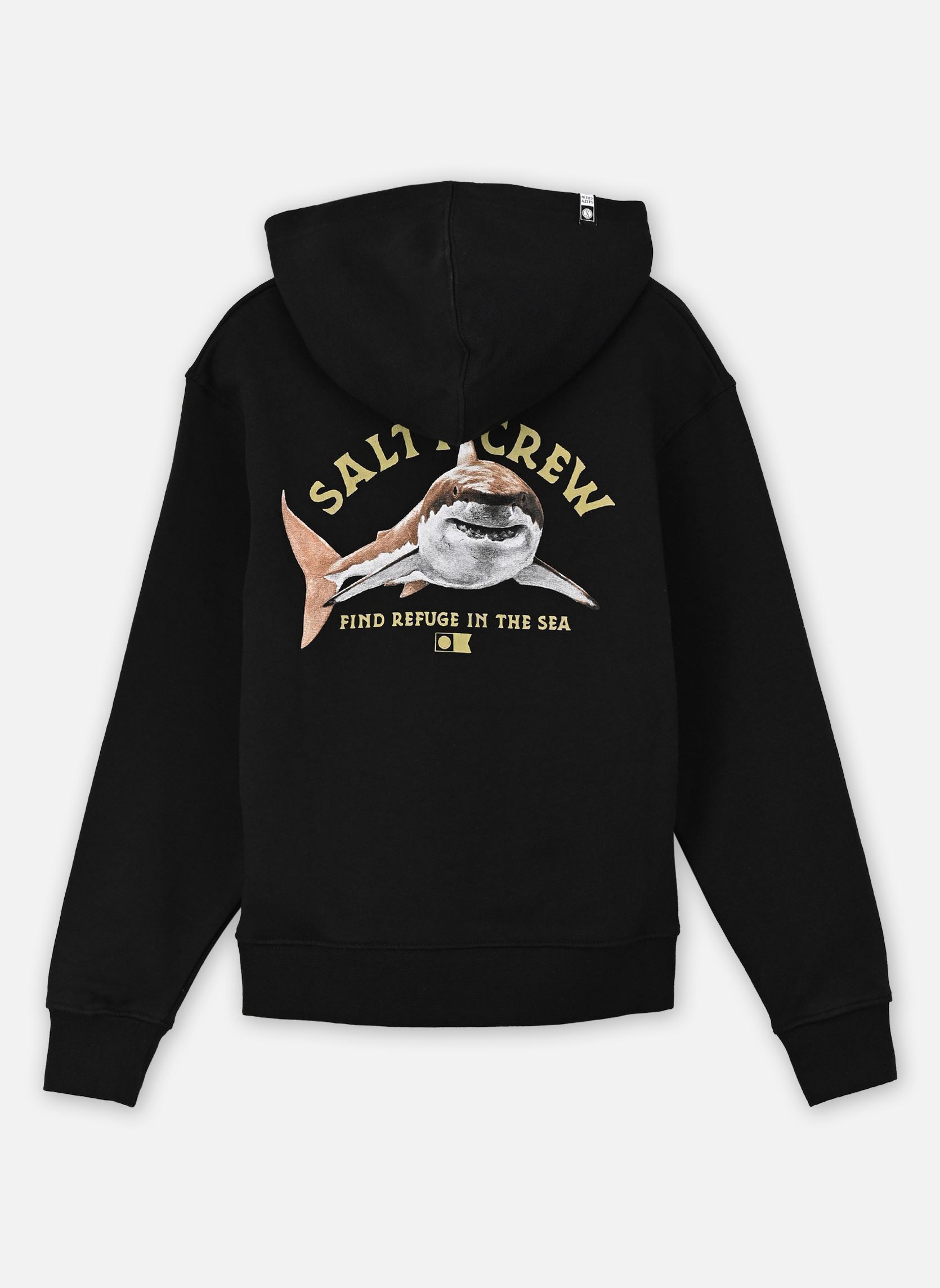 Sweats à capuche Lurking Boys Fleece garçon noir Salty Crew Sweats à capuche Lurking Boys Fleece garçon noir BLACK