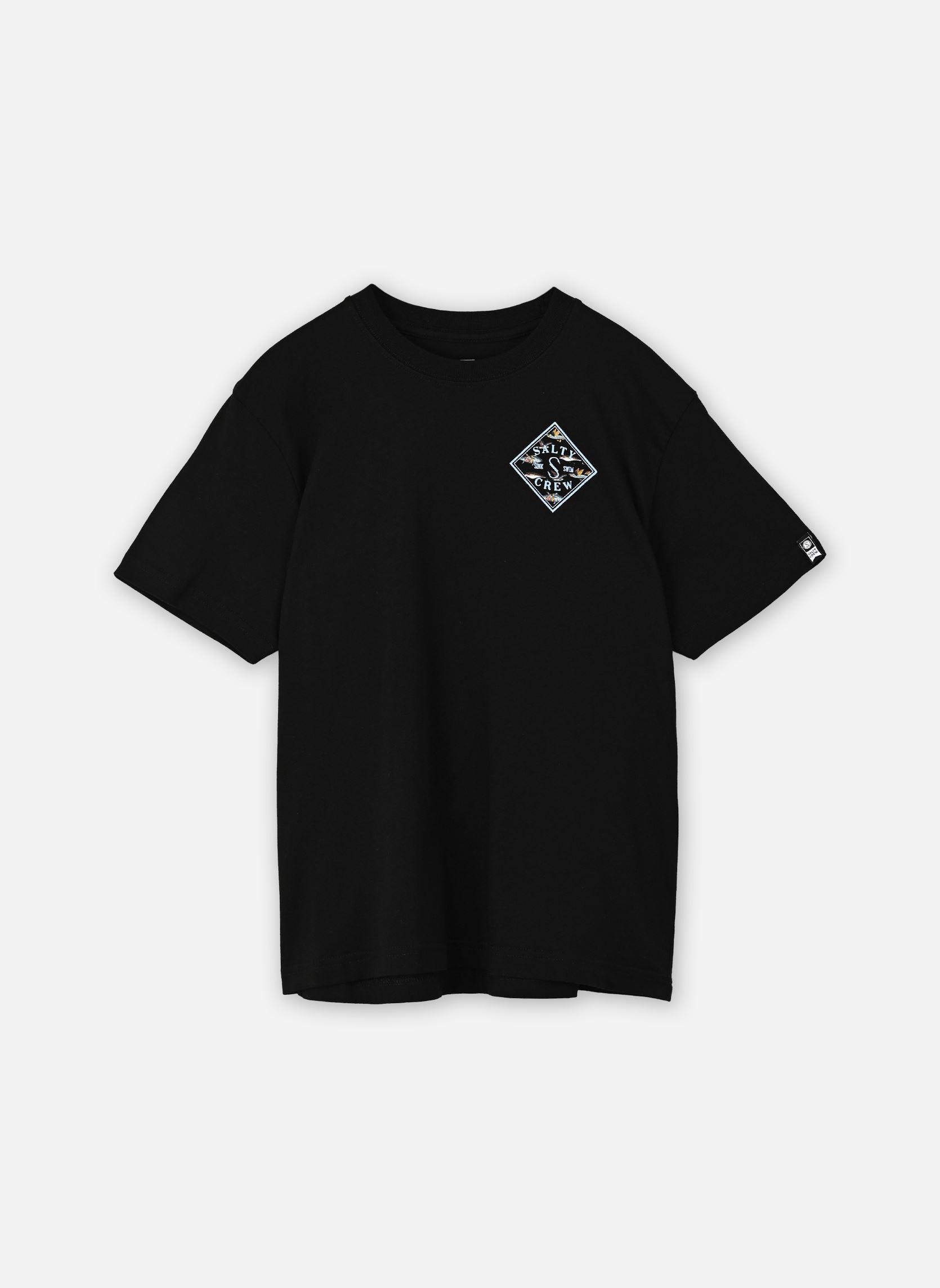 Magliette Tippet Fill Boys Ss Tee bambino nero Salty Crew Magliette Tippet Fill Boys Ss Tee bambino nero BLACK