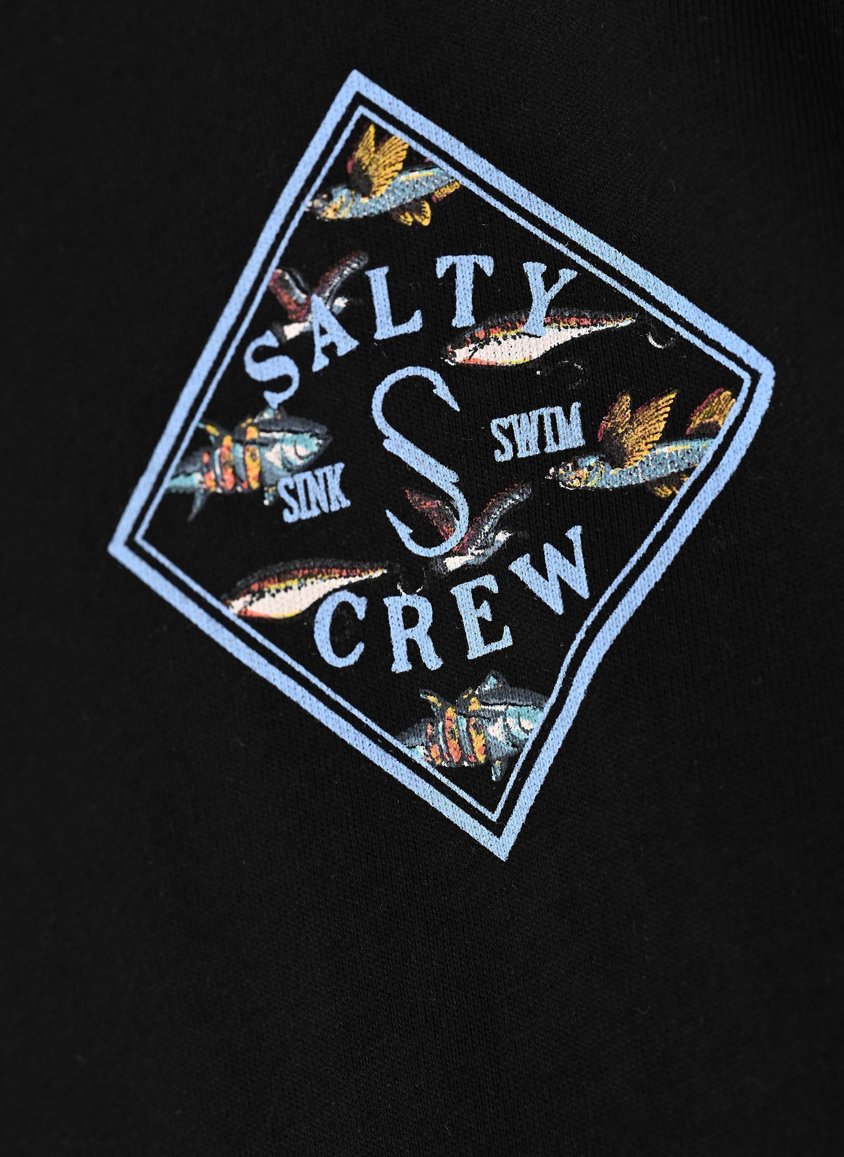 Magliette Tippet Fill Boys Ss Tee bambino nero Salty Crew Magliette Tippet Fill Boys Ss Tee bambino nero BLACK