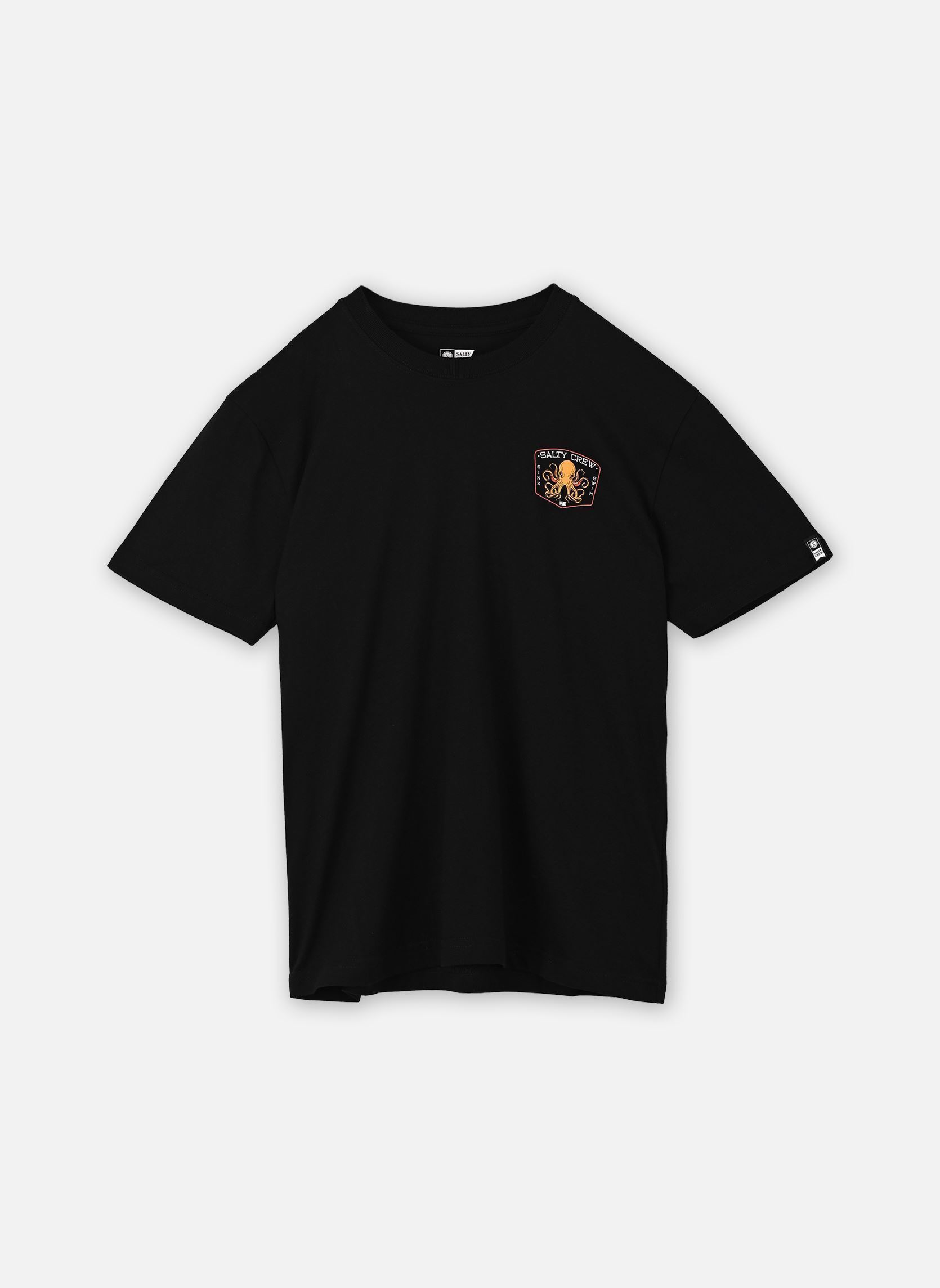 Tee-shirts Tako Club Boys Ss Tee garçon noir Salty Crew Tee-shirts Tako Club Boys Ss Tee garçon noir BLACK