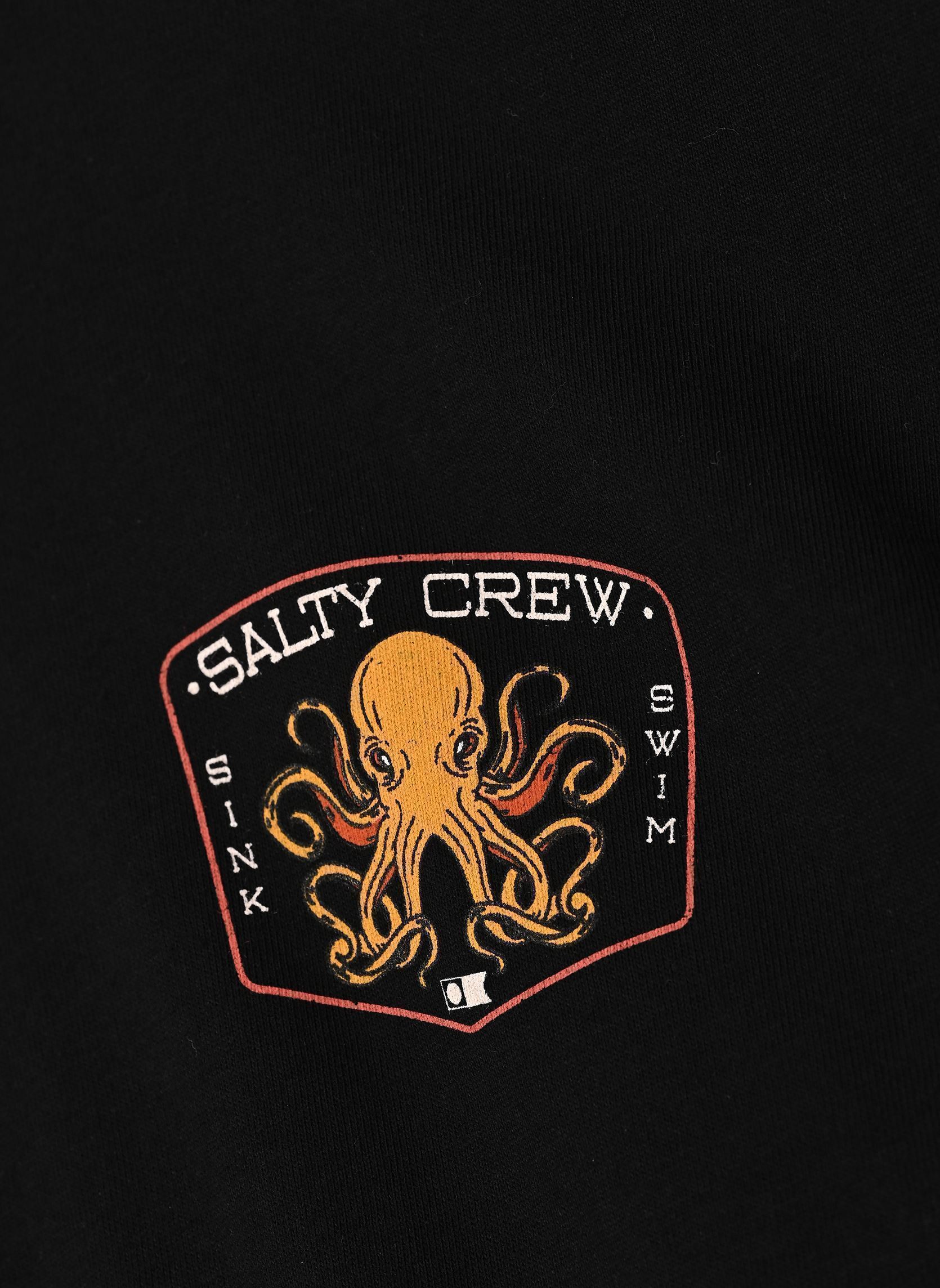 Tee-shirts Tako Club Boys Ss Tee garçon noir Salty Crew Tee-shirts Tako Club Boys Ss Tee garçon noir BLACK
