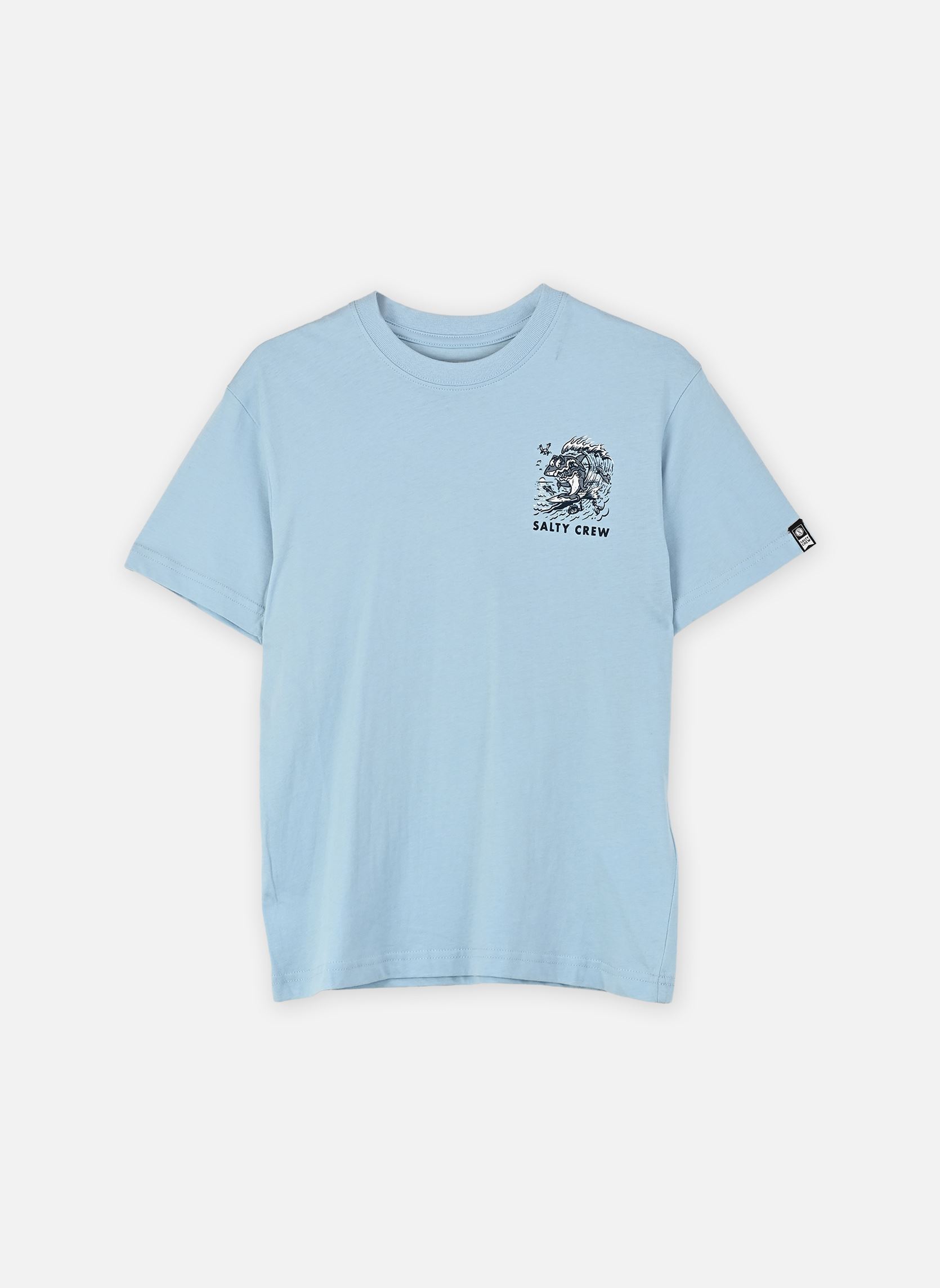 Tee-shirts Surf Shark Boys Ss Tee garçon bleu Salty Crew Tee-shirts Surf Shark Boys Ss Tee garçon bleu CLEAR SKY
