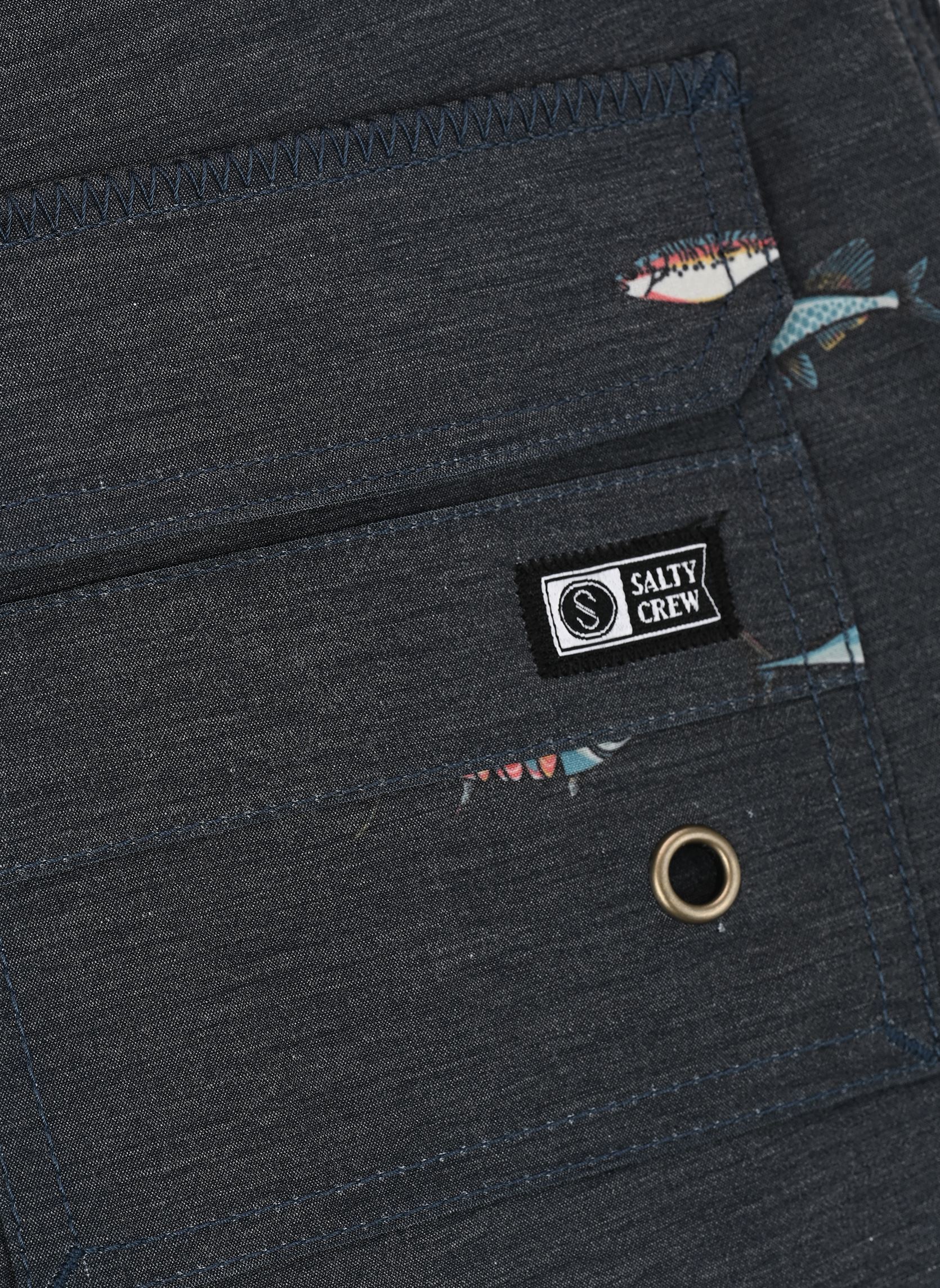 Zwemshorts Crew Boys Volley jongens blauw Salty Crew Zwemshorts Crew Boys Volley jongens blauw MIDNIGHT NAVY