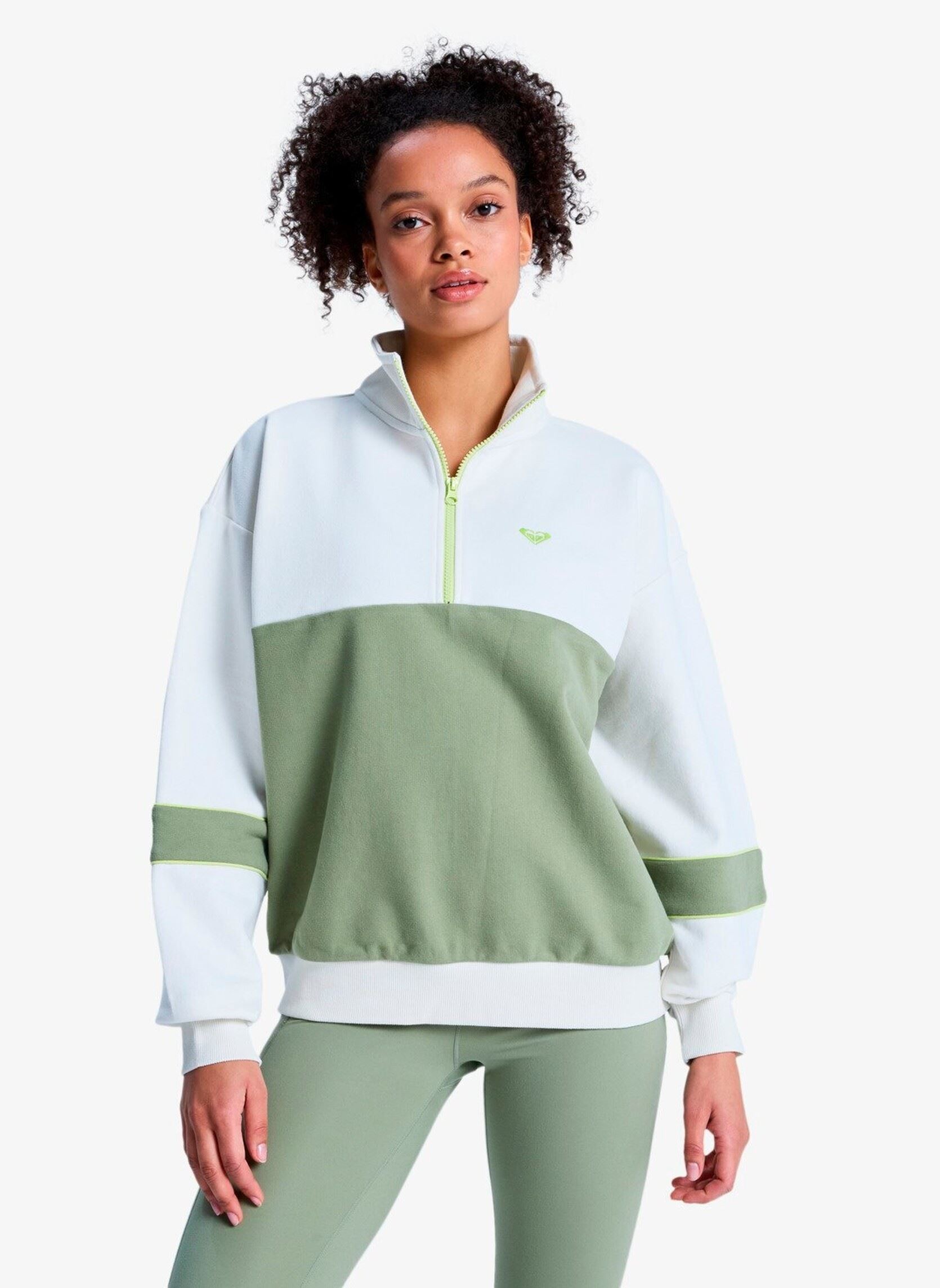 Vêtements Roxy Ess Energy New Half Zip pour Femme - vue 1