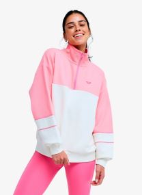 Sweater Ess Energy New Half Zip dames roze