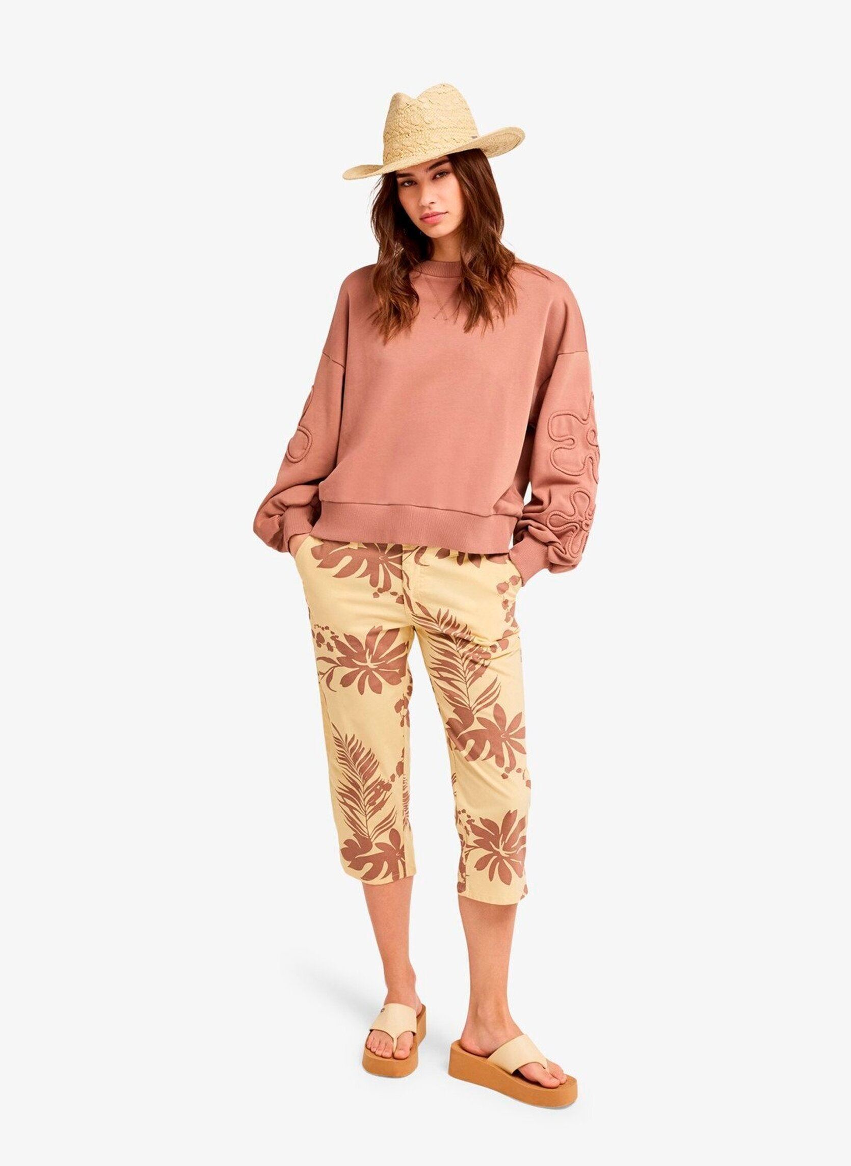 Sweatshirts Flower Song damen braun Roxy Sweatshirts Flower Song damen braun BROWNIE