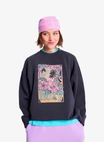 Sweater Lineup Terry dames zwart