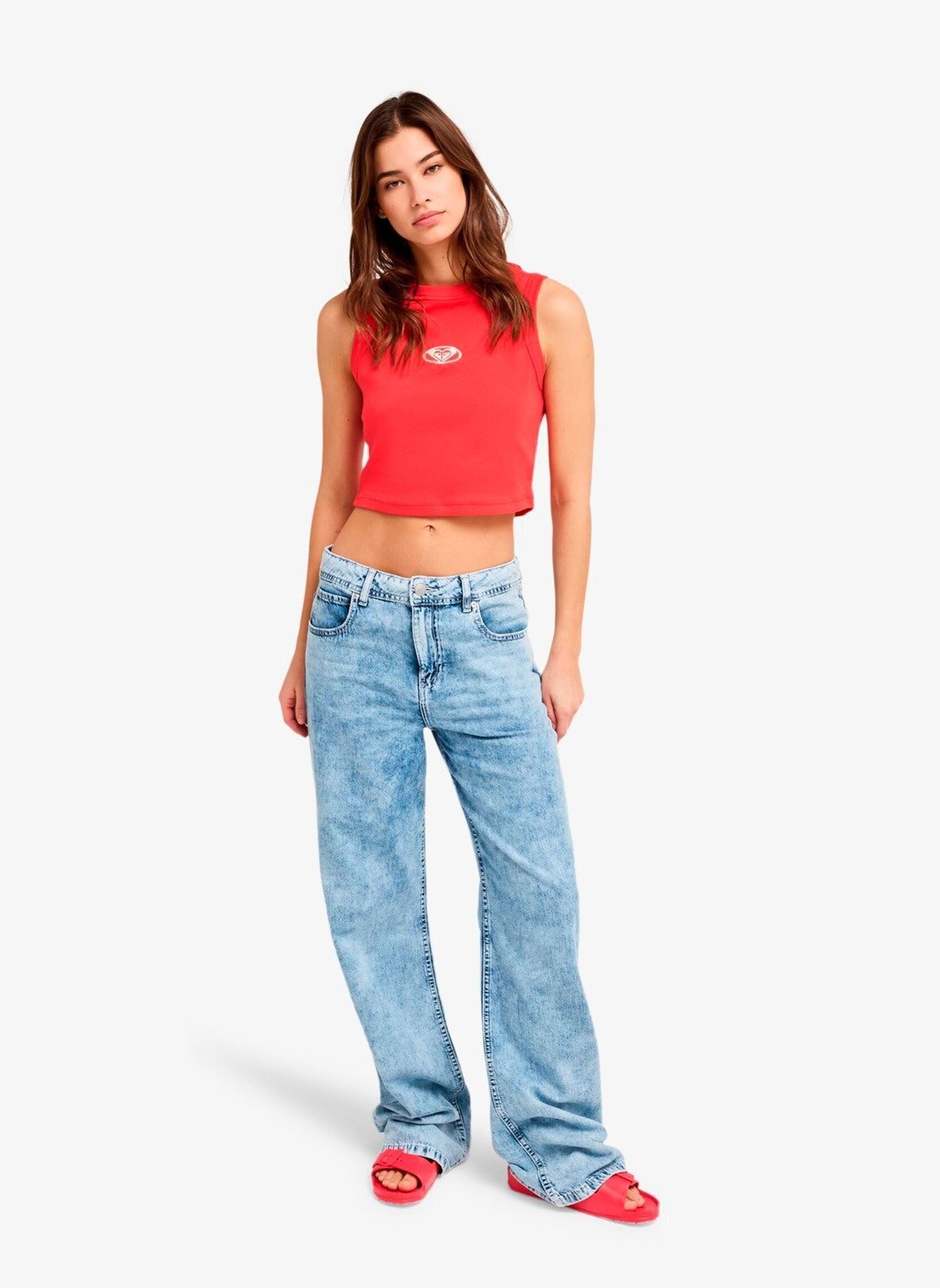 Tanktops Iconic Days damen rot Roxy Tanktops Iconic Days damen rot HIBISCUS