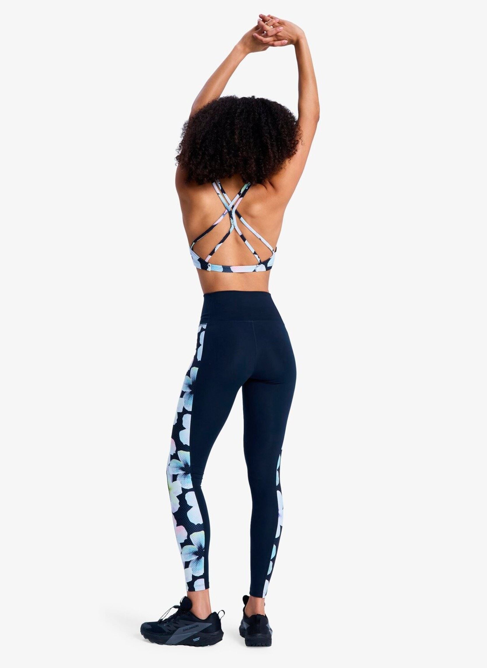Leggings Heart Into It Cb Legging dames zwart Roxy Leggings Heart Into It Cb Legging dames zwart ANTHRACITE IM FLEUR REAL
