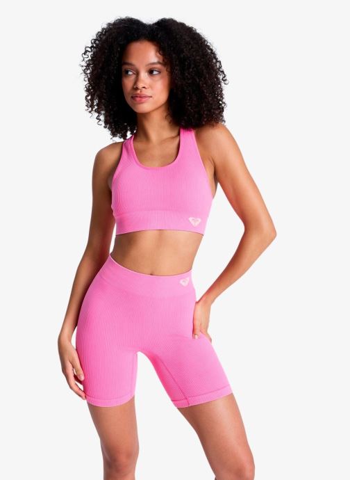 Roxy Shorts Chillout Seamless Washed Short femme rose