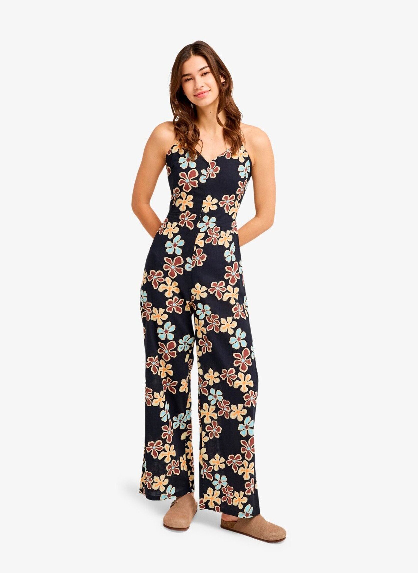 Jumpsuits / Overalls Nostalgic Spring damen schwarz Roxy Jumpsuits / Overalls Nostalgic Spring damen schwarz ANTHRACITE NOSTALGIC FEELS