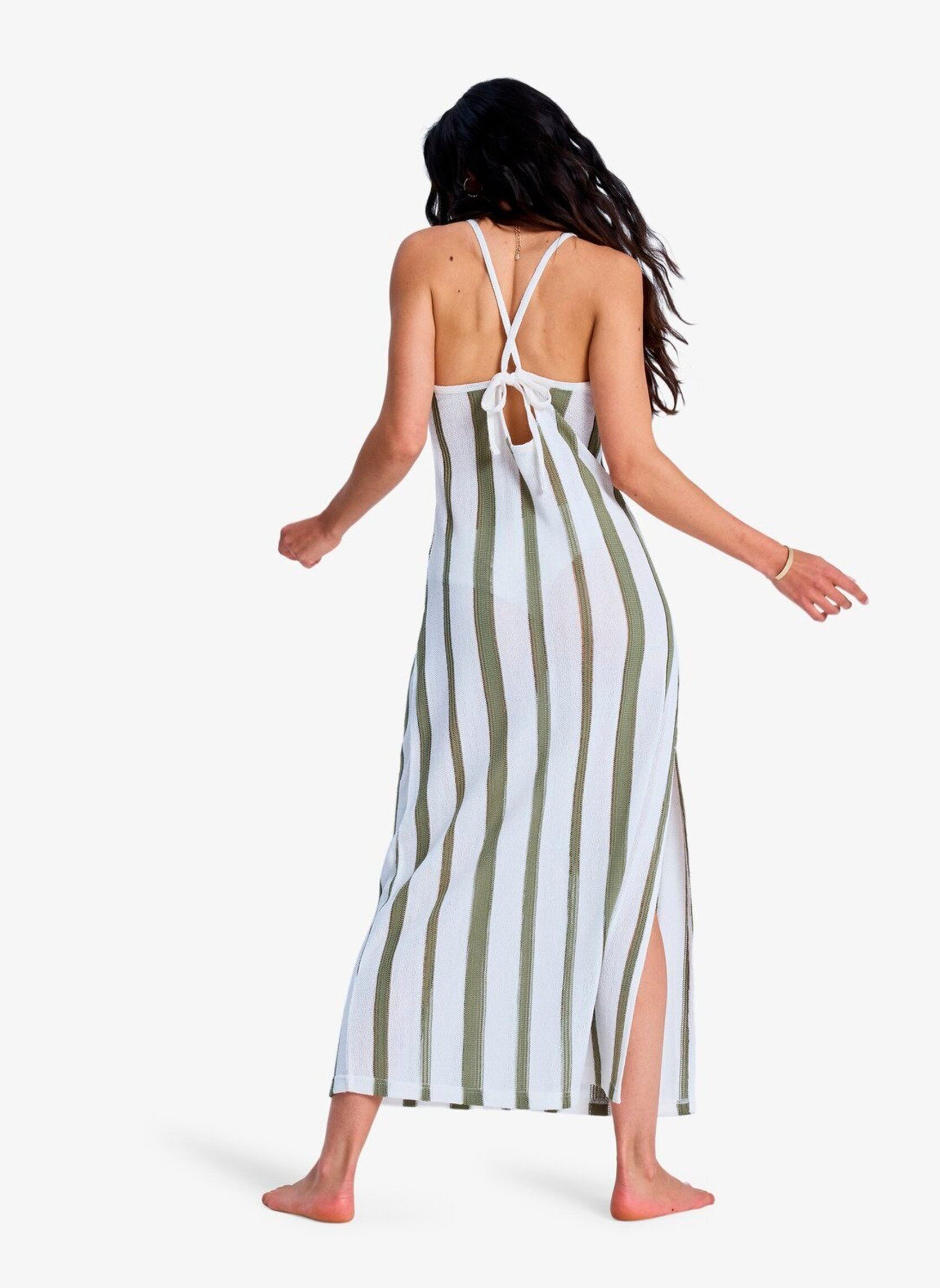 Robes longues Nalu Sunset Dress femme multicolore Roxy Robes longues Nalu Sunset Dress femme multicolore OIL GREEN