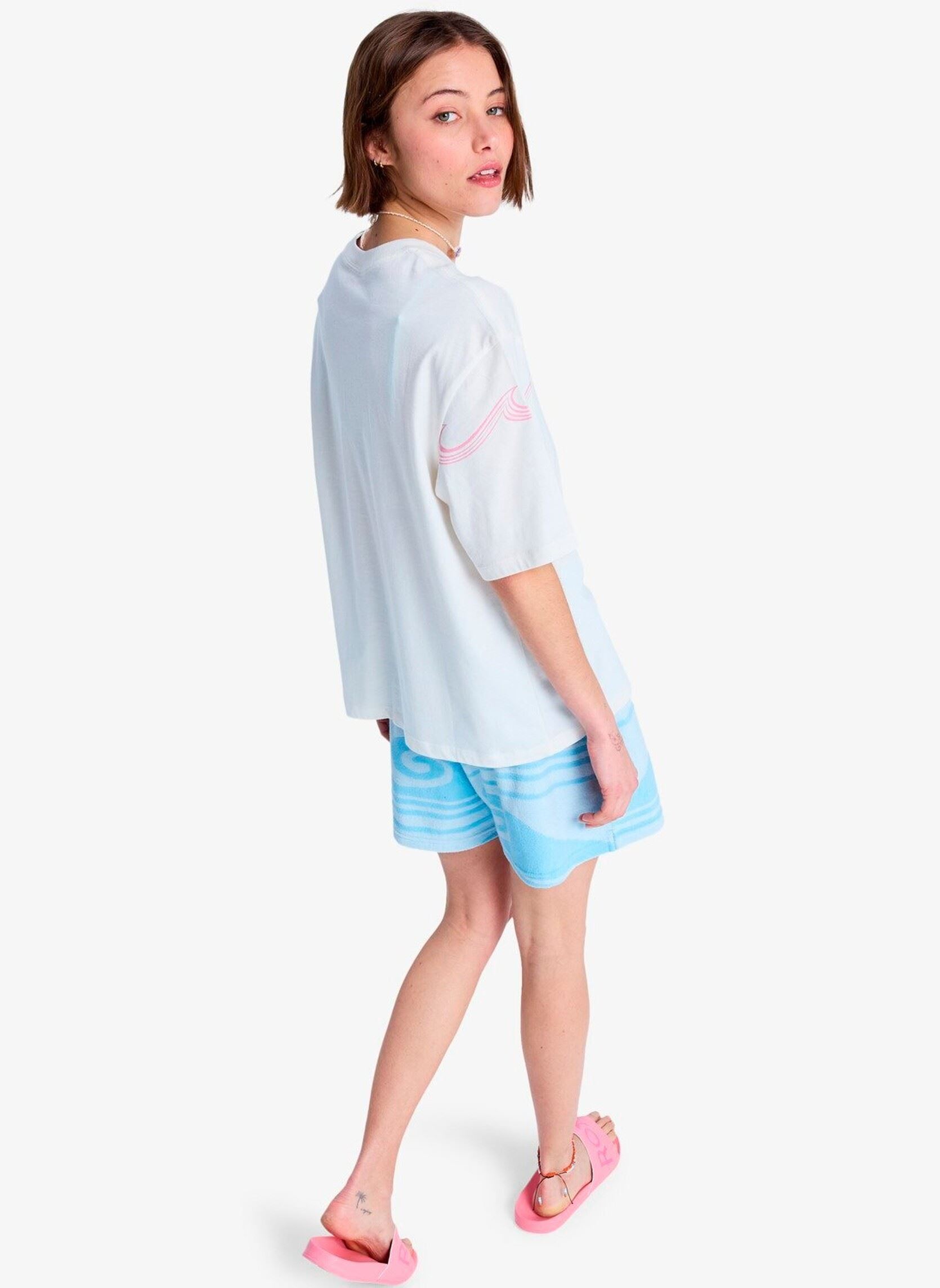 Tee-shirts manches courtes Hangloose Placed femme blanc Roxy Tee-shirts manches courtes Hangloose Placed femme blanc COCONUT MILK