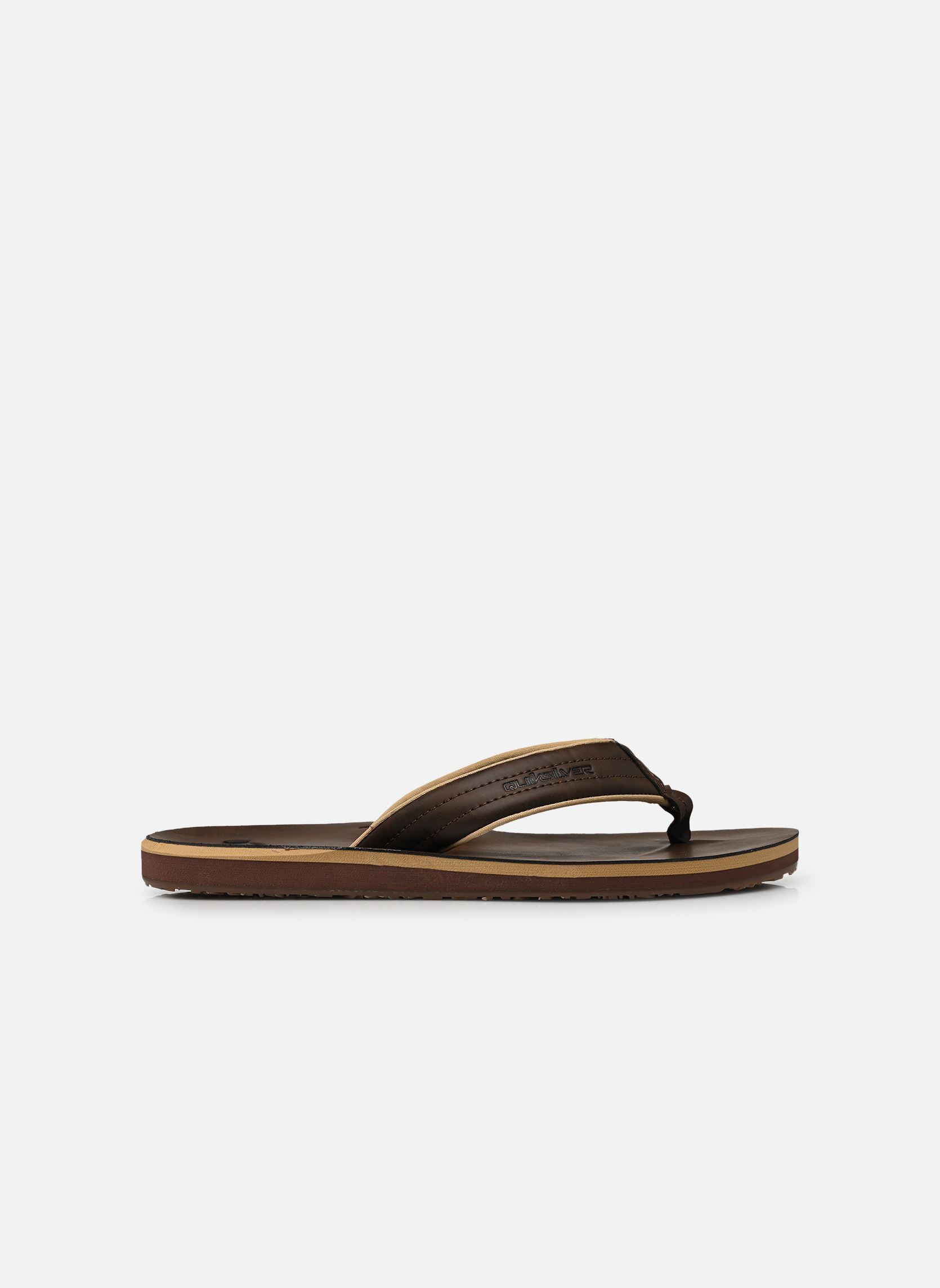 Flip-Flops CARVER NUBUCK 26 herren braun Quiksilver Flip-Flops CARVER NUBUCK 26 herren braun Brown 1