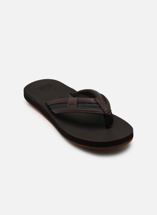 Quiksilver Tongs CARVER SQUISH 26 homme marron