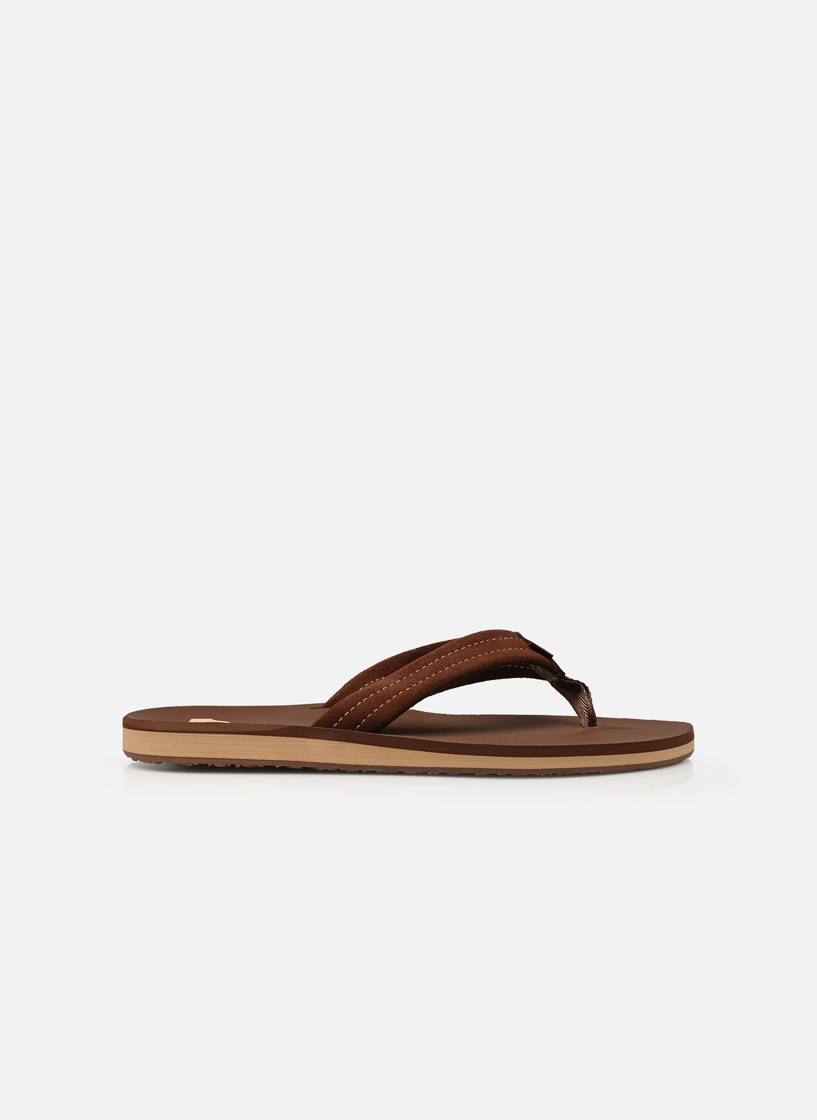 Slippers CARVER SUEDE 26 heren bruin Quiksilver Slippers CARVER SUEDE 26 heren bruin Brown 1