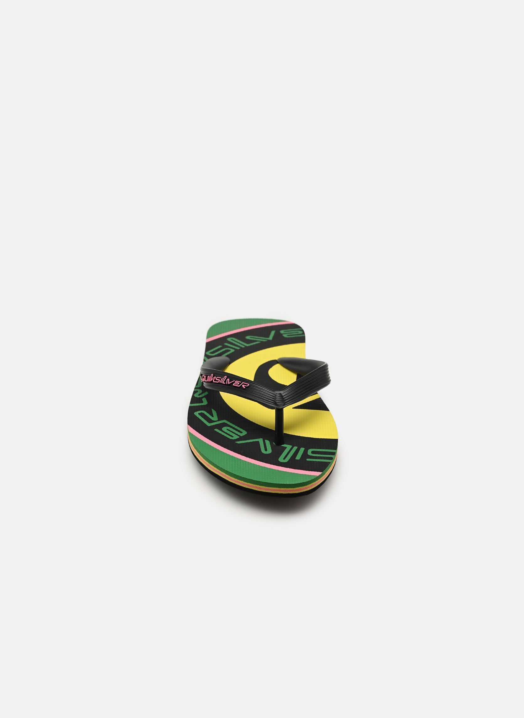 Tongs MOLOKAI SCREEN homme multicolore Quiksilver Tongs MOLOKAI SCREEN homme multicolore Leprechaun