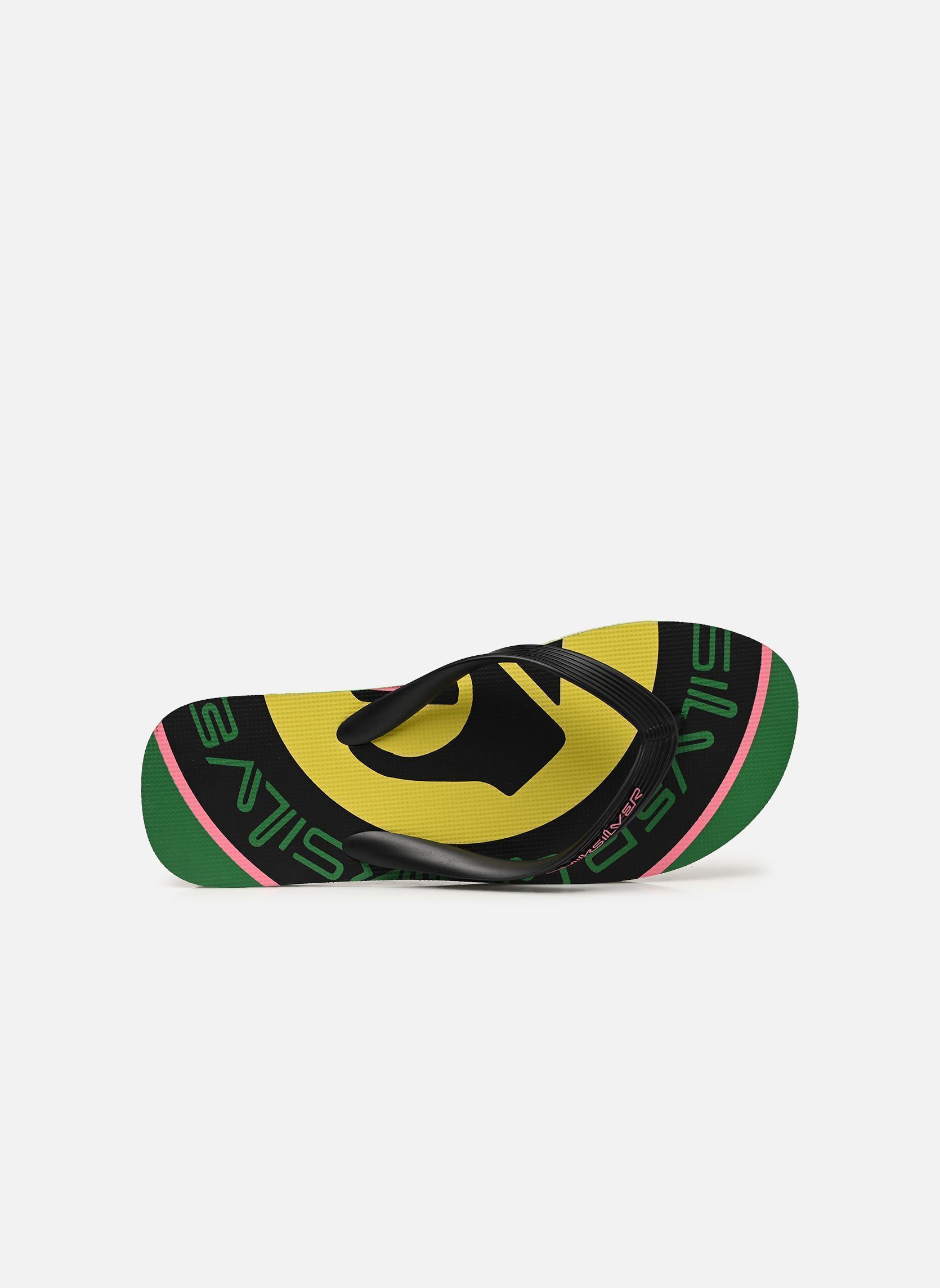 Tongs MOLOKAI SCREEN homme multicolore Quiksilver Tongs MOLOKAI SCREEN homme multicolore Leprechaun