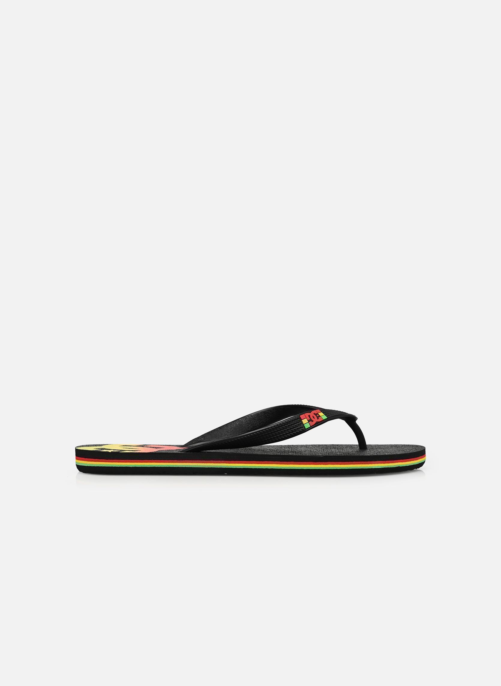 Flip-Flops SPRAY H herren schwarz DC Shoes Flip-Flops SPRAY H herren schwarz Rasta