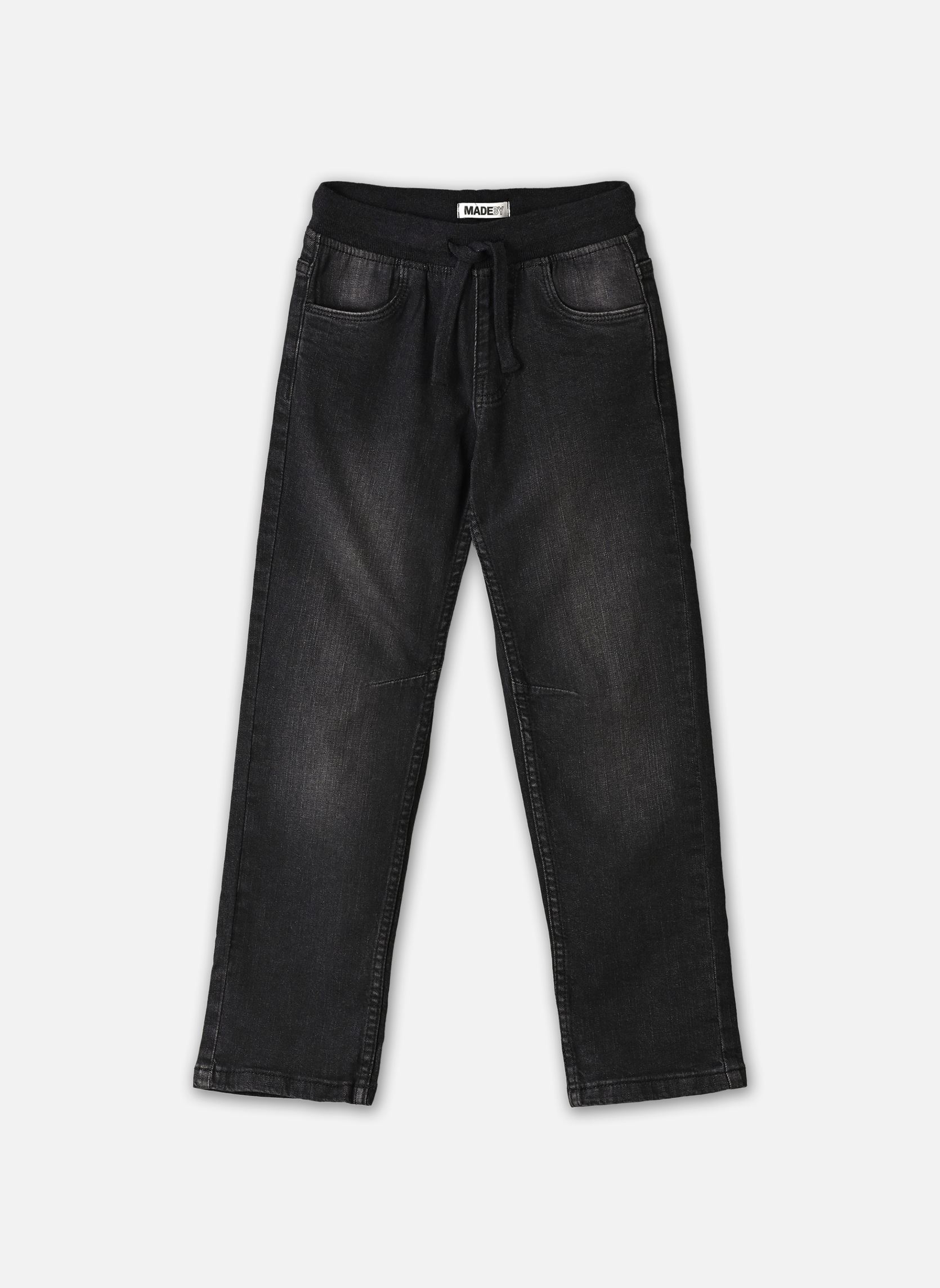 Jeans droits PJEAN-ELASTIQUE garçon gris MADE BY Jeans droits PJEAN-ELASTIQUE garçon gris DENIM GRIS
